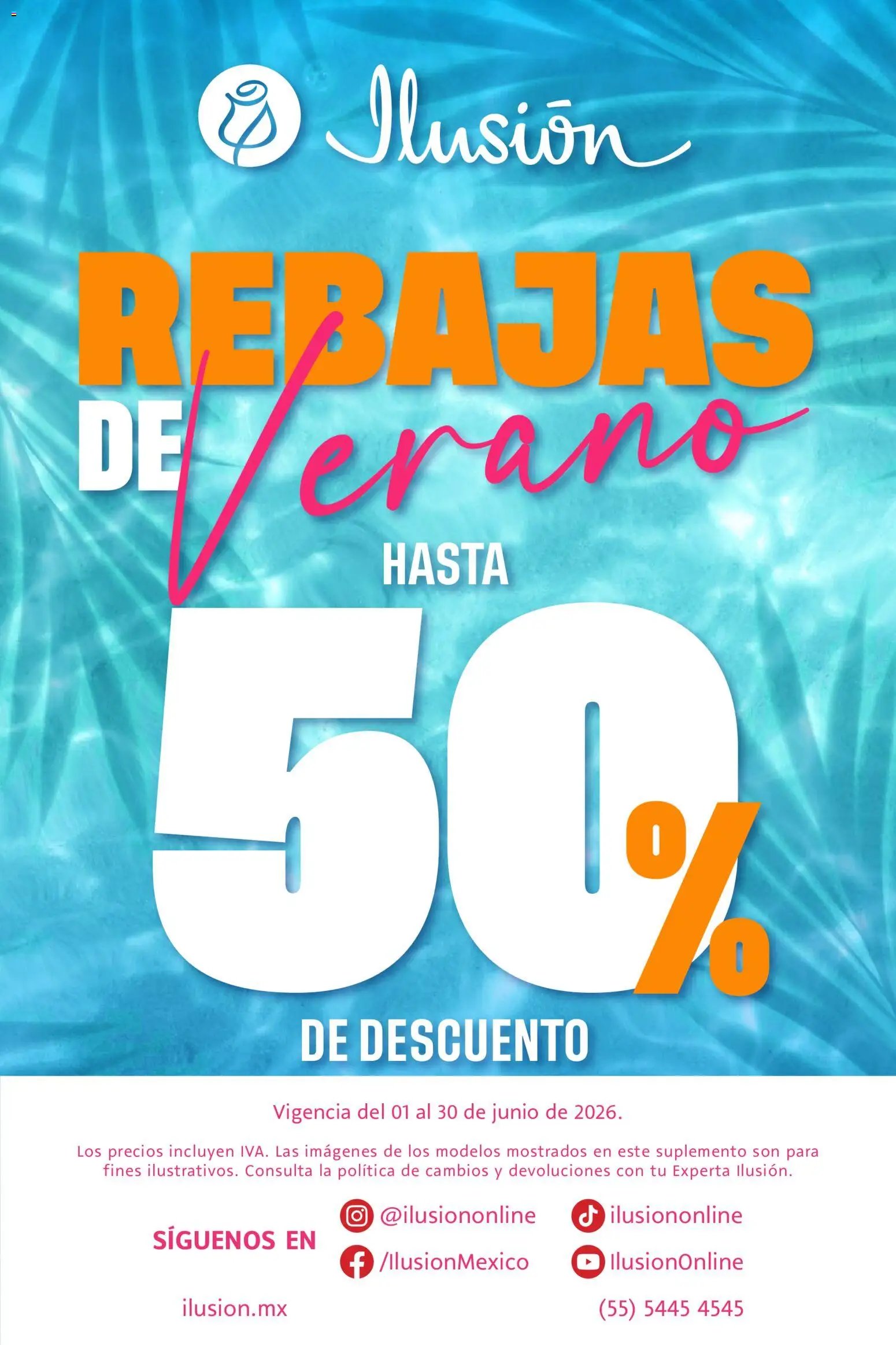 Ilusión oferta desde 01/06/2026 Ilusión catálogo Rebajas de Verano