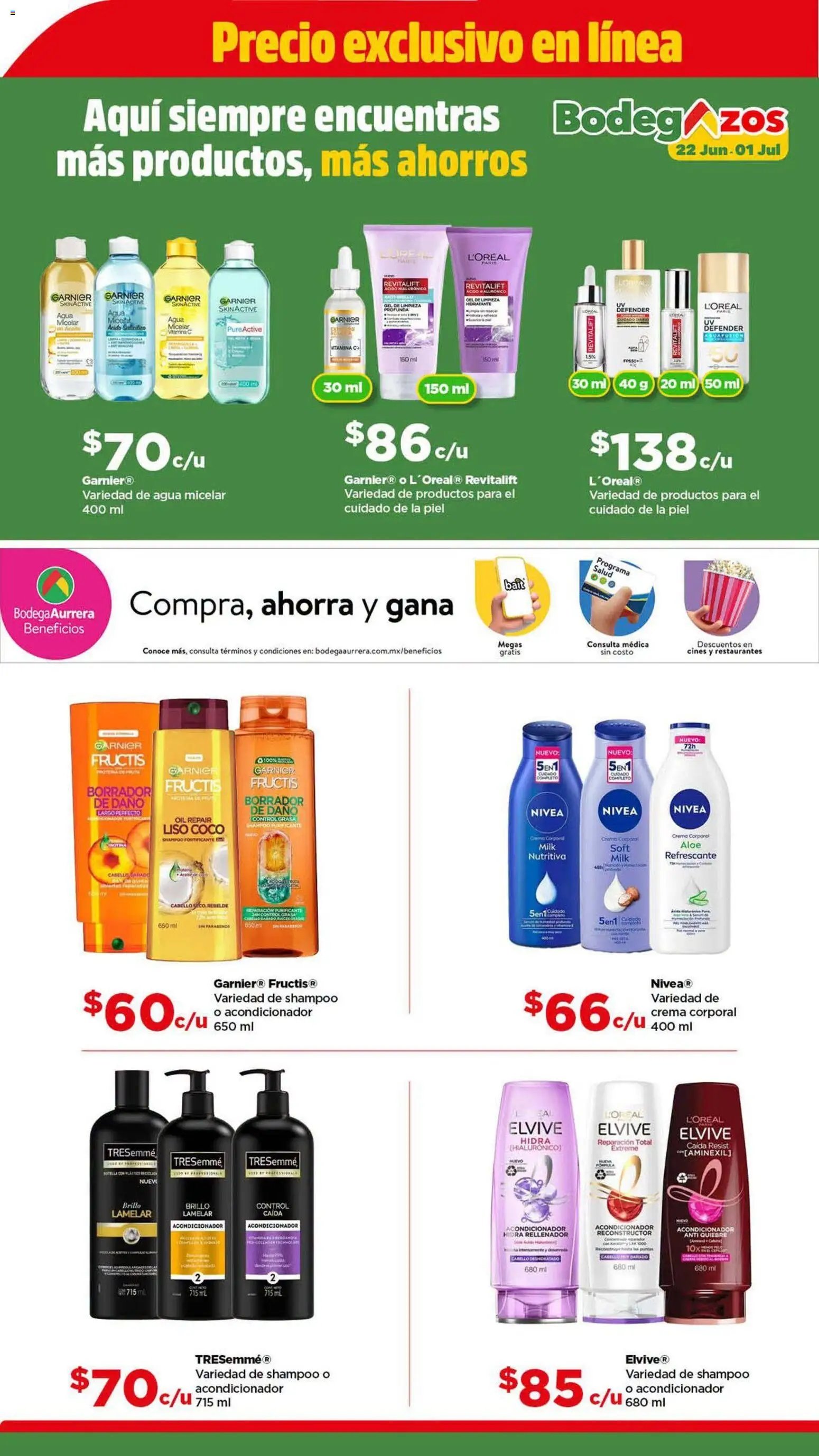 Bodega Aurrerá oferta desde 22/06/2026 Bodega Aurrerá folleto lleva tu despensa completa al precio más baj