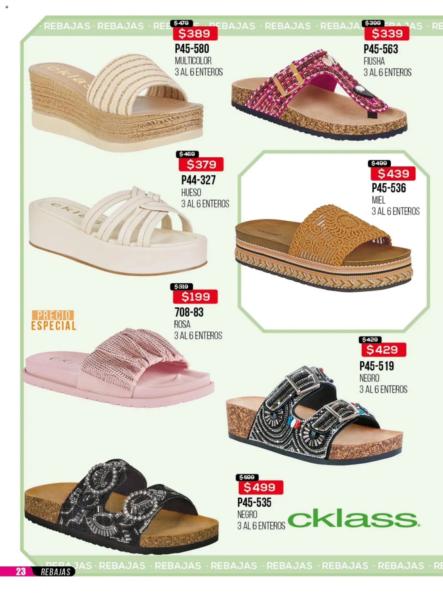 Cklass oferta desde 23/06/2026 Cklass catálogo Rebajas sobre rebajas ropa