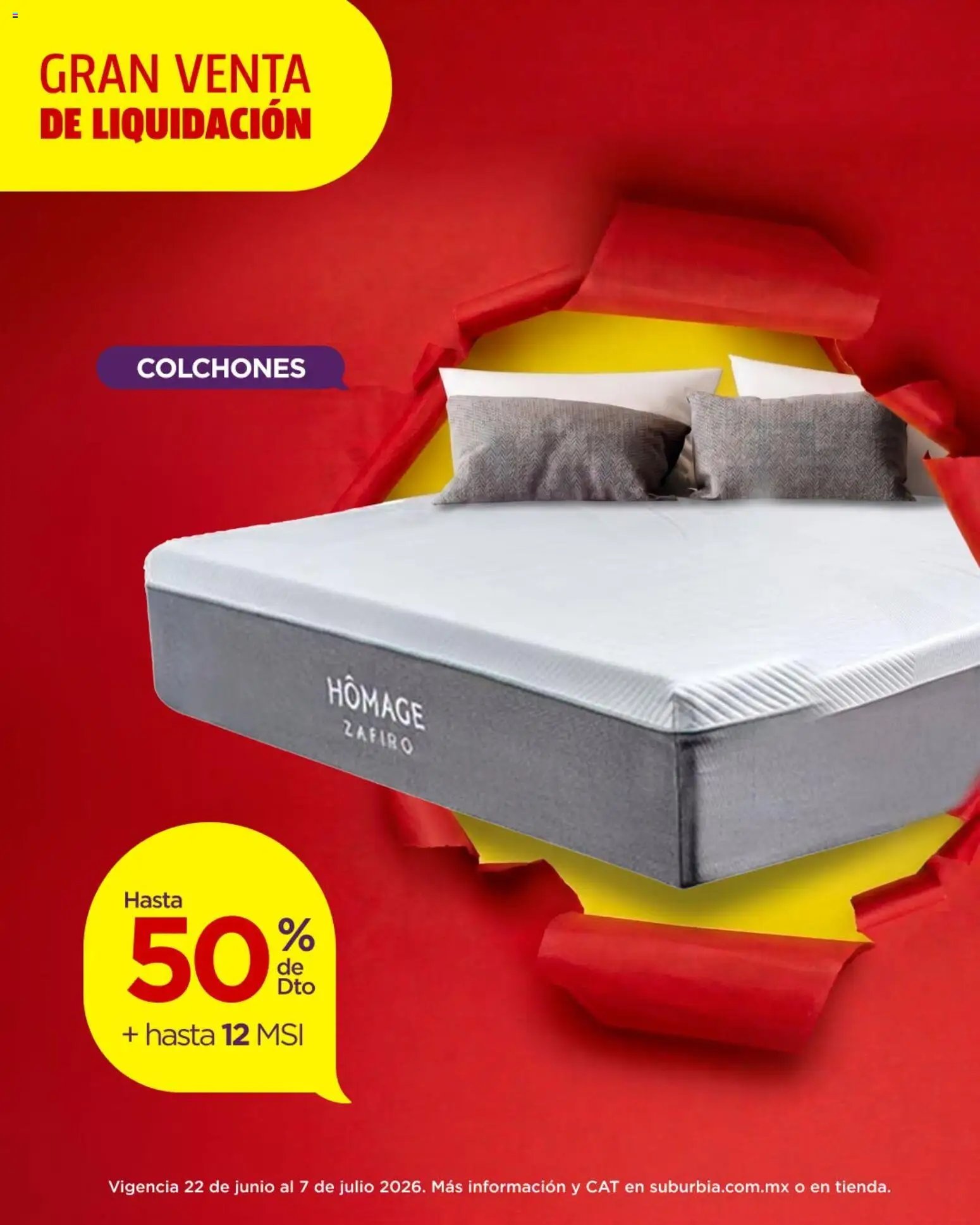 Suburbia oferta desde 22/06/2026 Suburbia catálogo