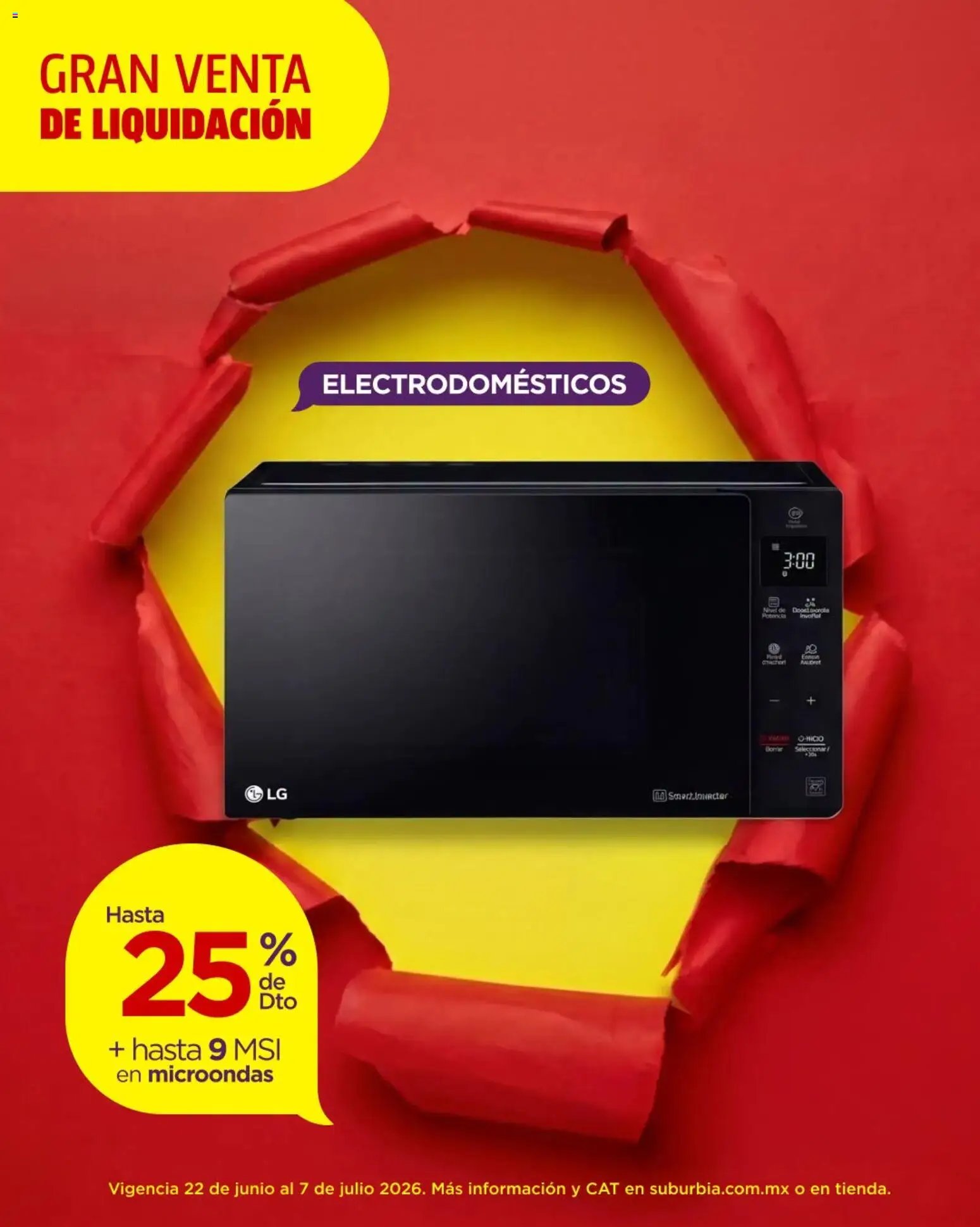 Suburbia oferta desde 22/06/2026 Suburbia catálogo