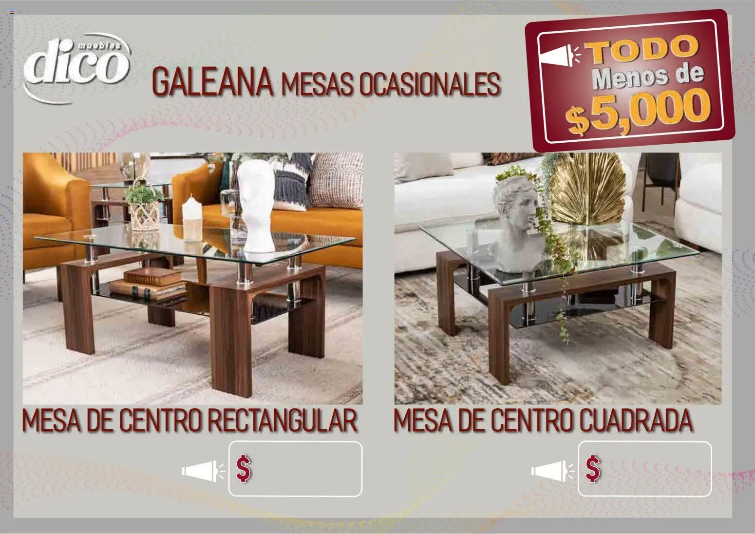 Muebles Dico oferta desde 09/04/2026 Muebles Dico catálogo Todo menos de 5000 Pacifico
