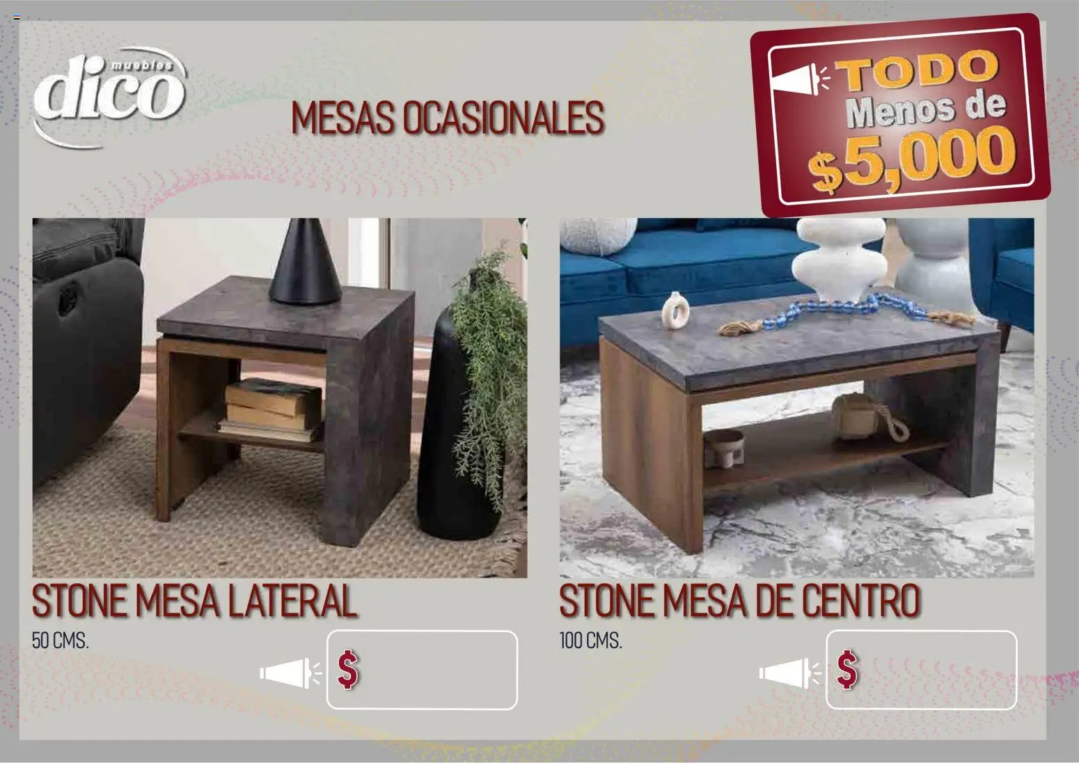 Muebles Dico oferta desde 09/04/2026 Muebles Dico catálogo Todo menos de 5000 Pacifico