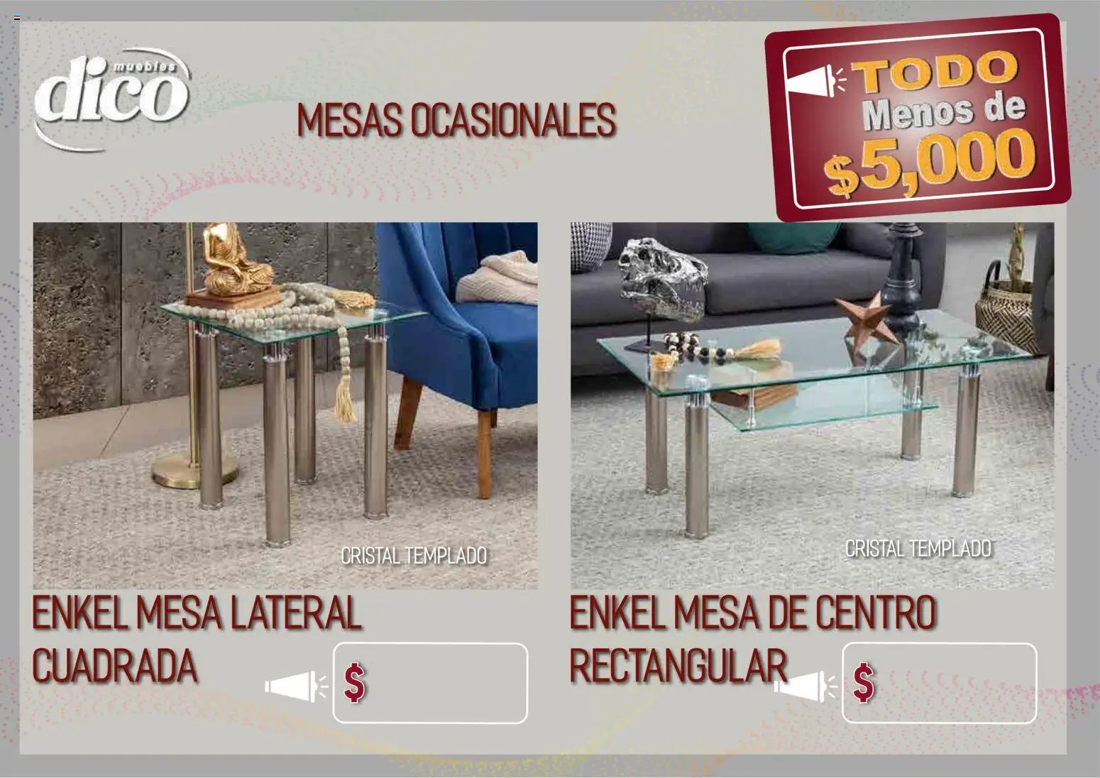 Muebles Dico oferta desde 09/04/2026 Muebles Dico catálogo Todo menos de 5000 Pacifico