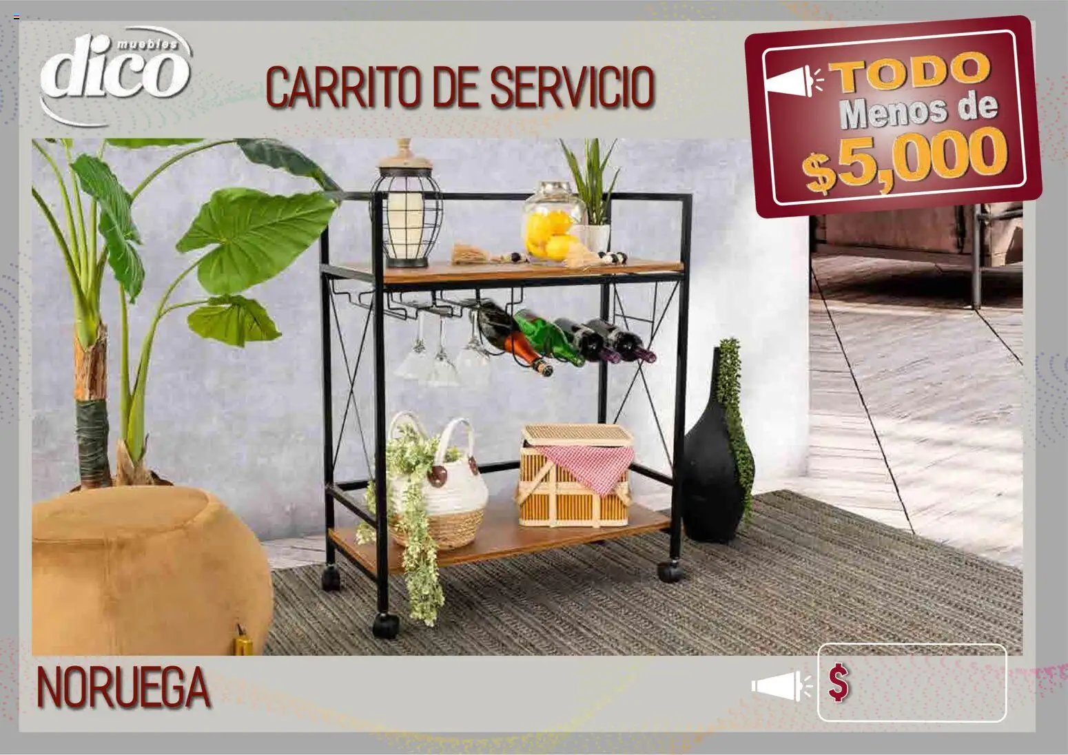 Muebles Dico oferta desde 09/04/2026 Muebles Dico catálogo Todo menos de 5000 Pacifico