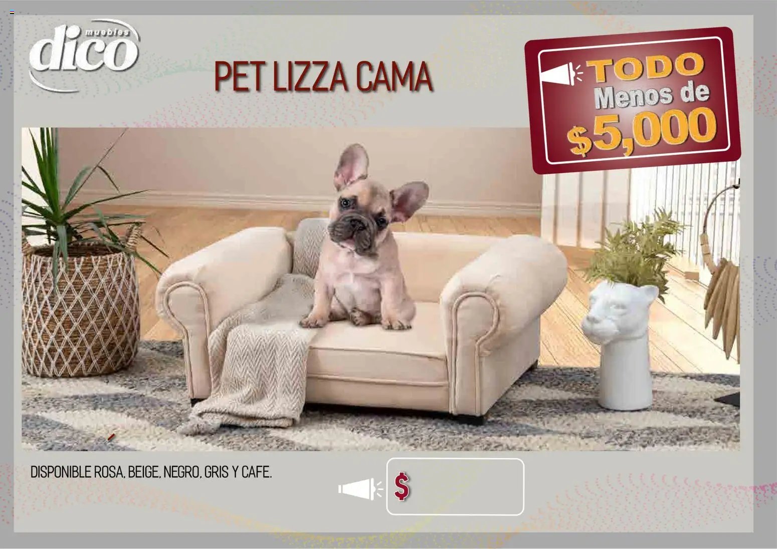 Muebles Dico oferta desde 09/04/2026 Muebles Dico catálogo Todo menos de 5000 Pacifico