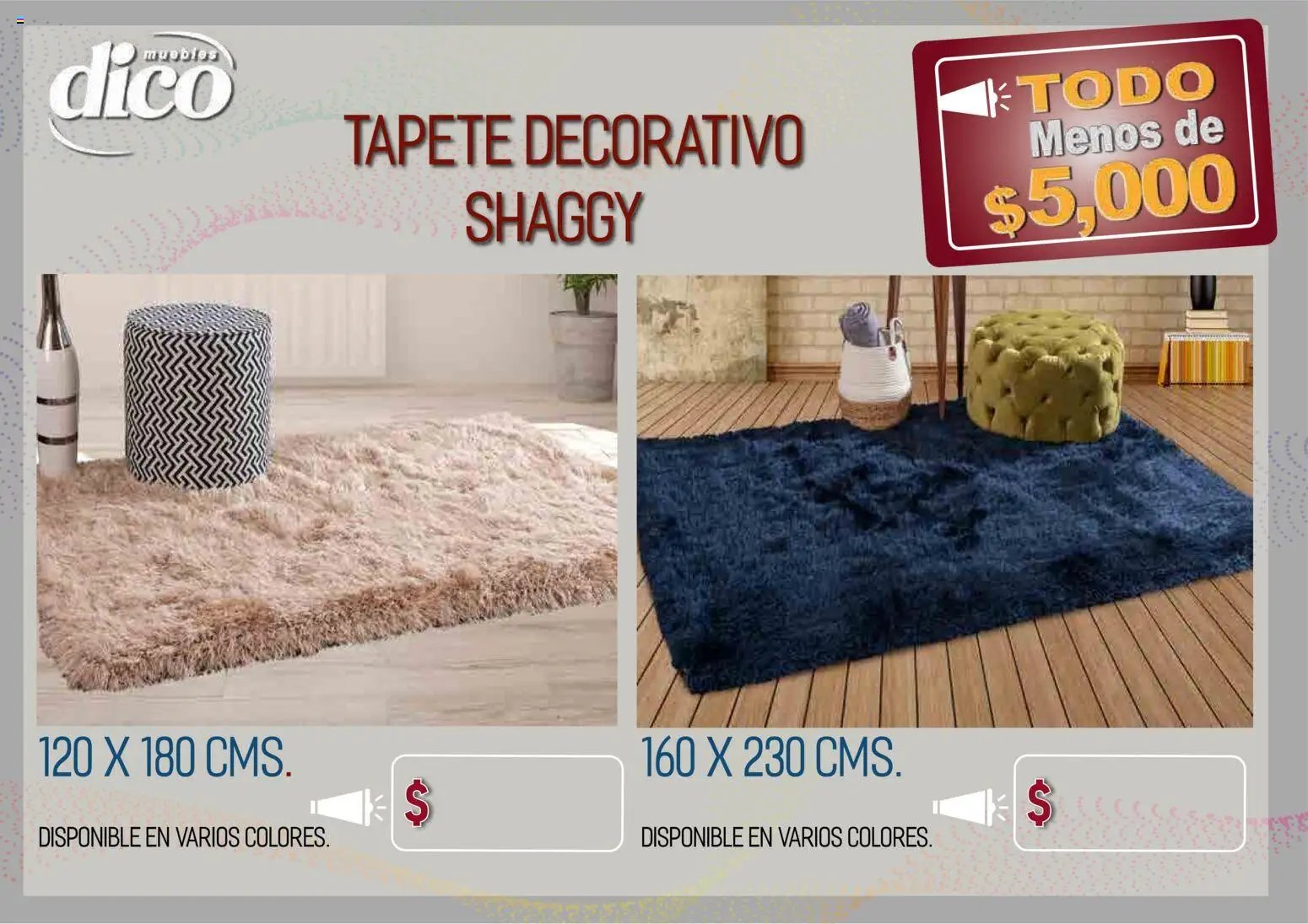 Muebles Dico oferta desde 09/04/2026 Muebles Dico catálogo Todo menos de 5000 Pacifico
