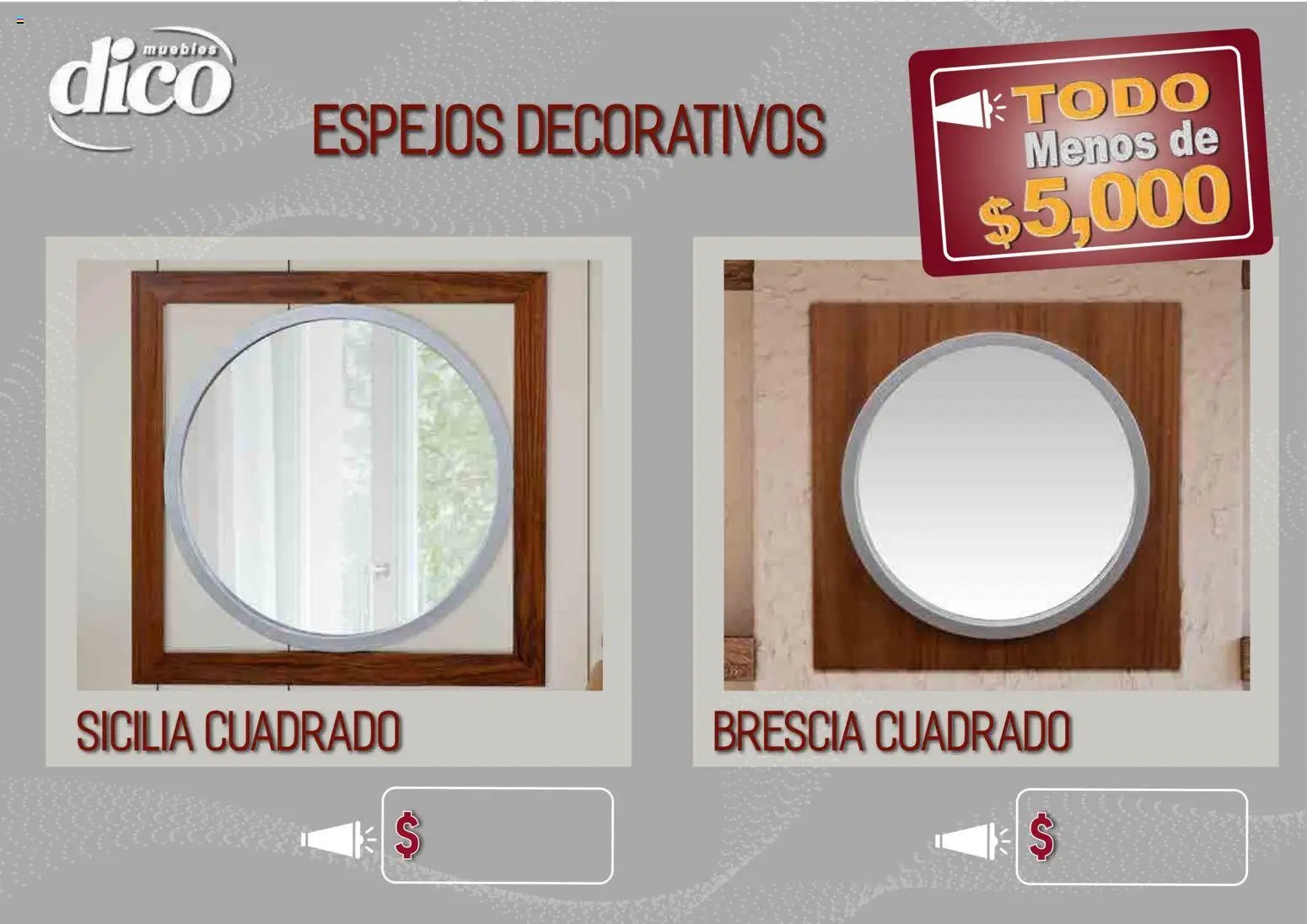 Muebles Dico oferta desde 09/04/2026 Muebles Dico catálogo Todo menos de 5000 Pacifico