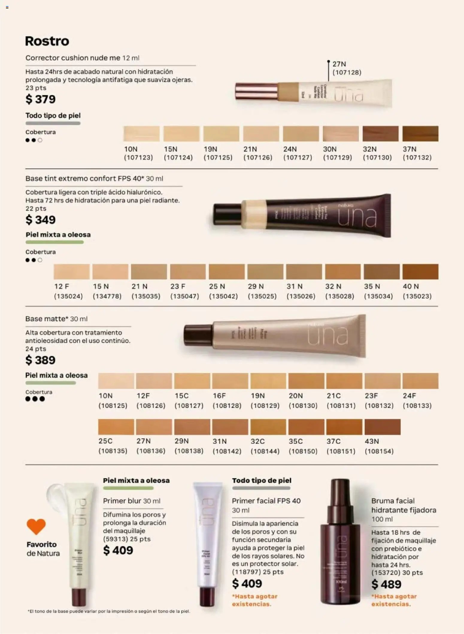Natura oferta desde 10/07/2026 Natura campaña 11 2026