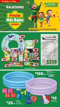 Bodega Aurrerá oferta desde 02/07/2026 Bodega Aurrerá folleto Vacaciones