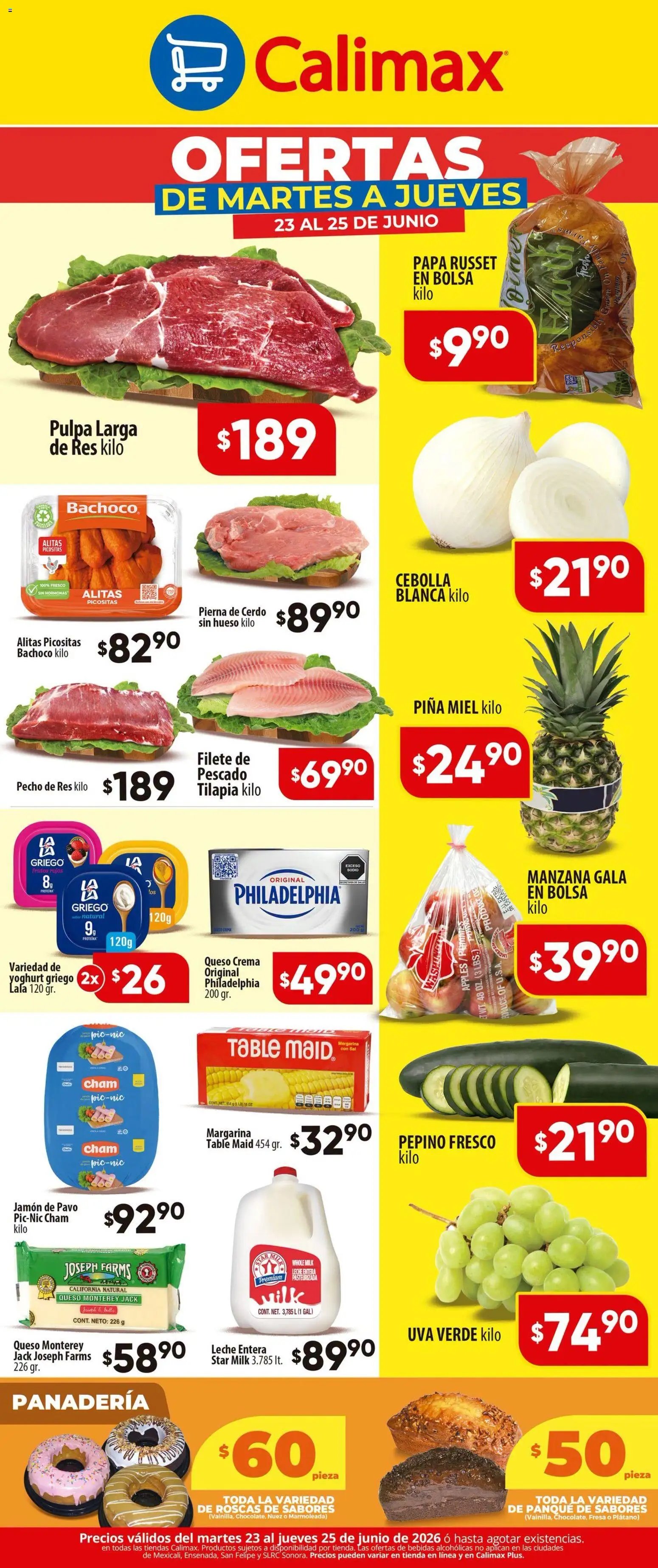 Calimax oferta desde 23/06/2026 Calimax folleto