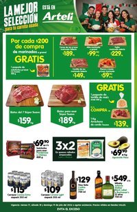 Arteli oferta desde 17/07/2026 Arteli folleto Carne Valles