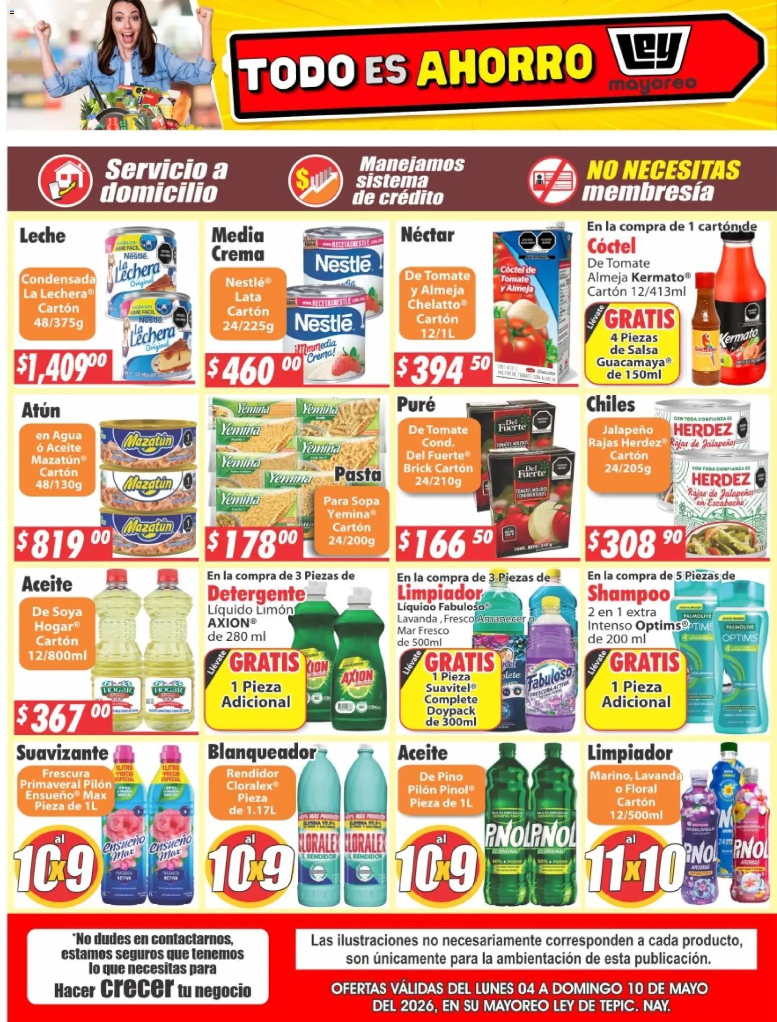 Casa Ley oferta desde 04/05/2026 Casa Ley folleto Tepic (2026-05-04 - 2026-05-10)