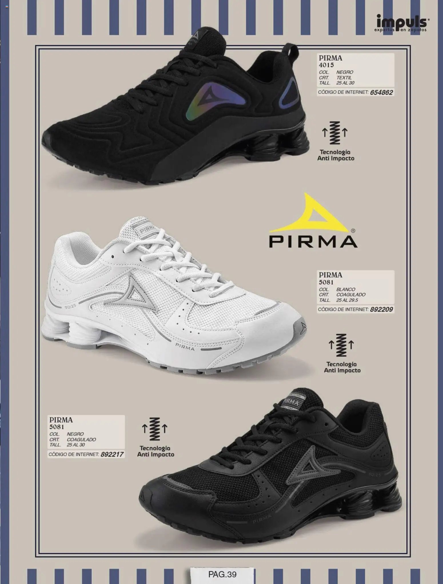 Impuls oferta desde 01/07/2026 Impuls catálogo Caballero