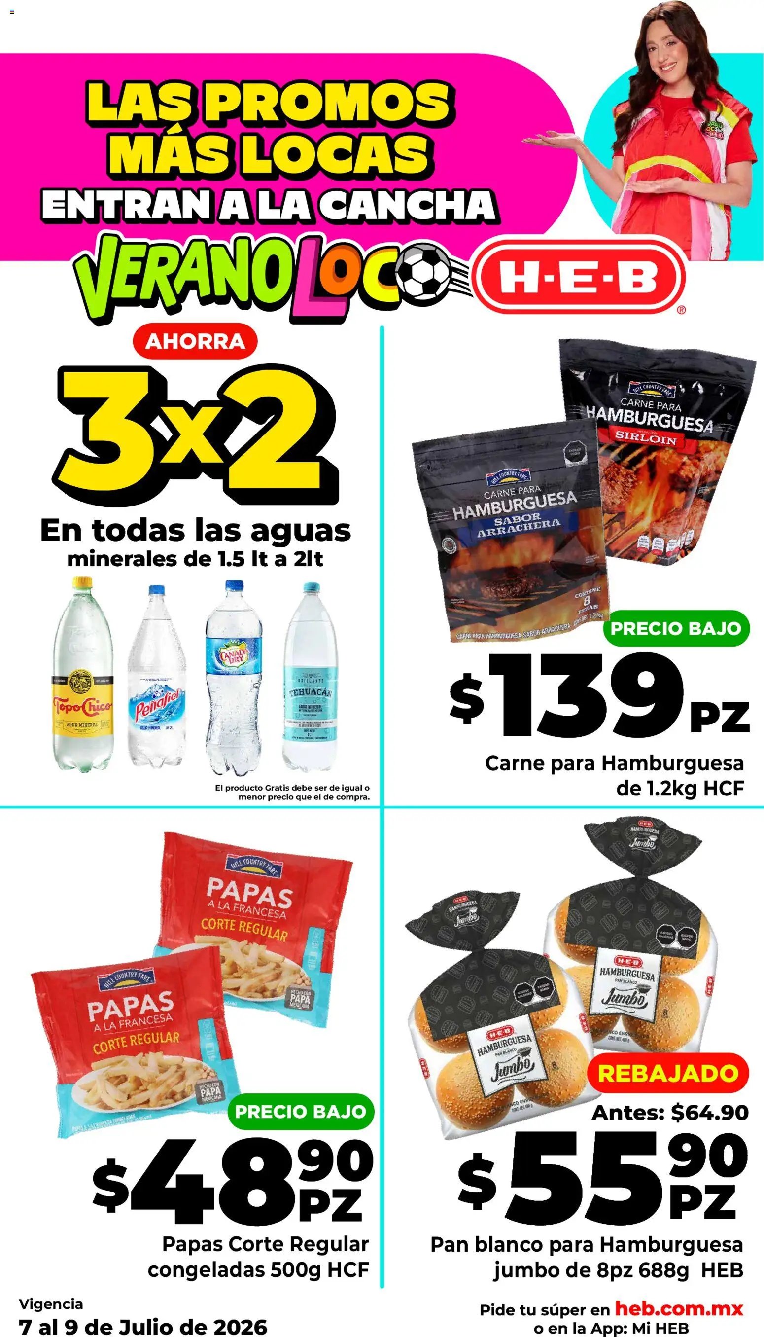 H-E-B oferta desde 07/07/2026 H-E-B folleto Las promos más locas