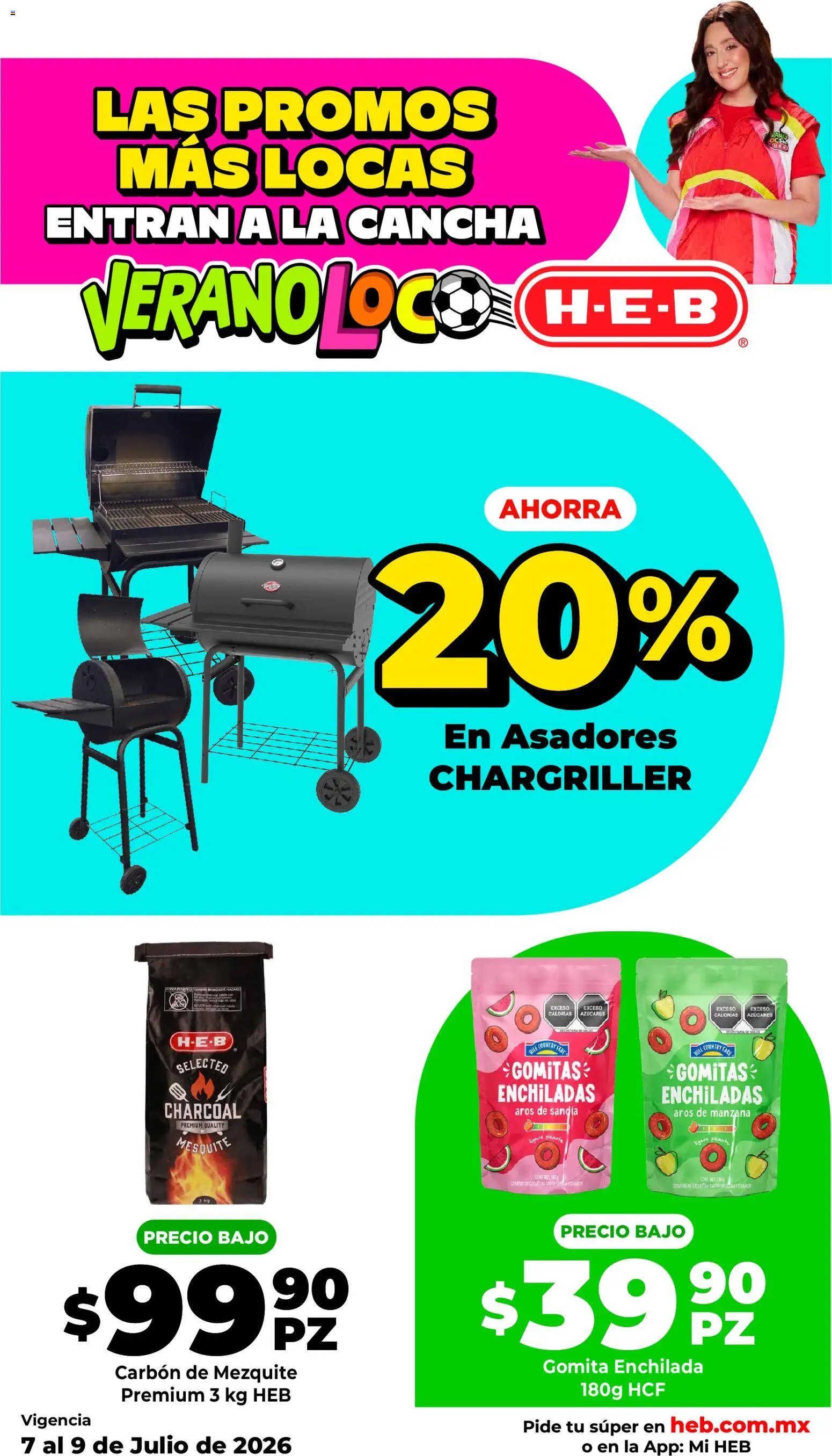H-E-B oferta desde 07/07/2026 H-E-B folleto Las promos más locas