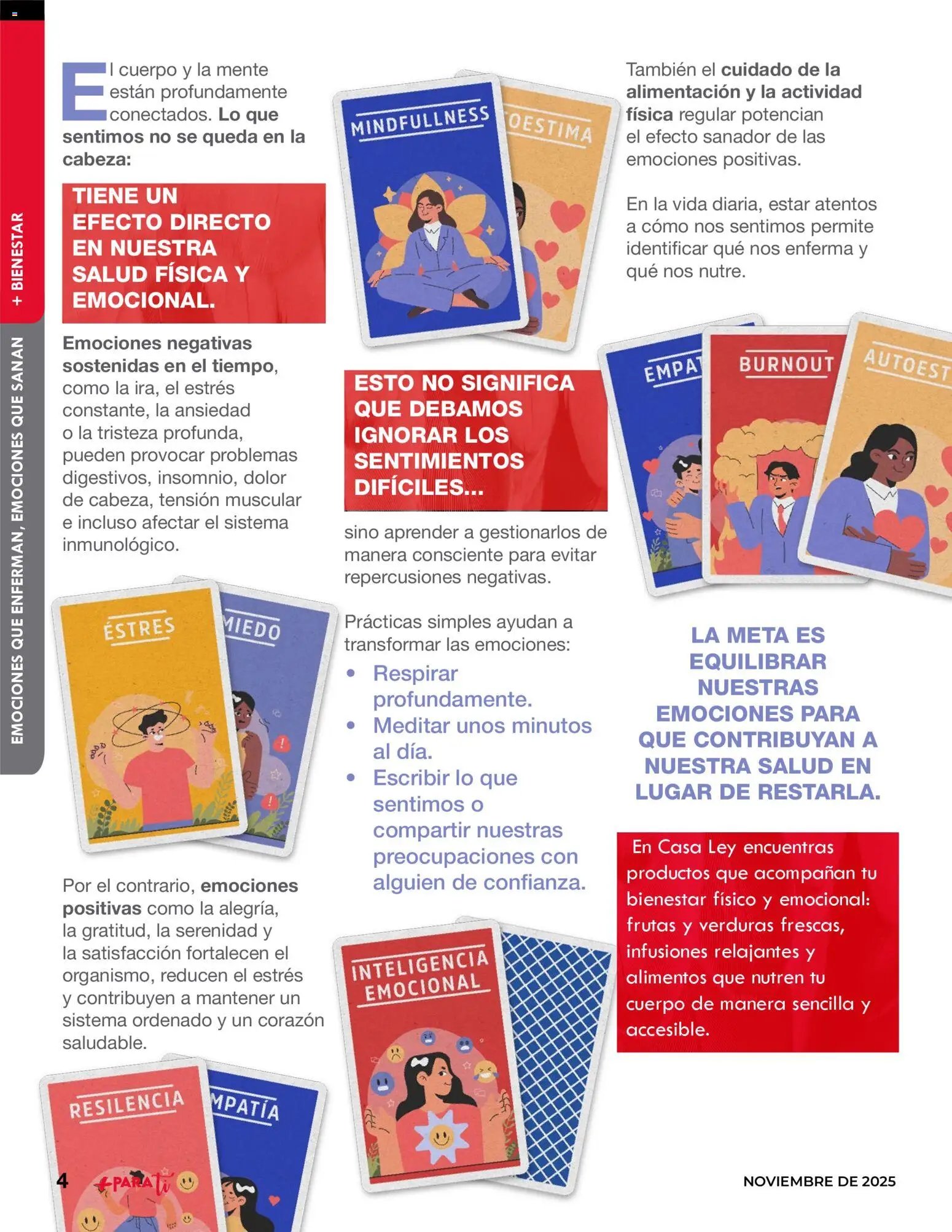 Casa Ley oferta desde 11/11/2025 Revista Ley + Para ti (2025-11-11 - 2025-11-30)