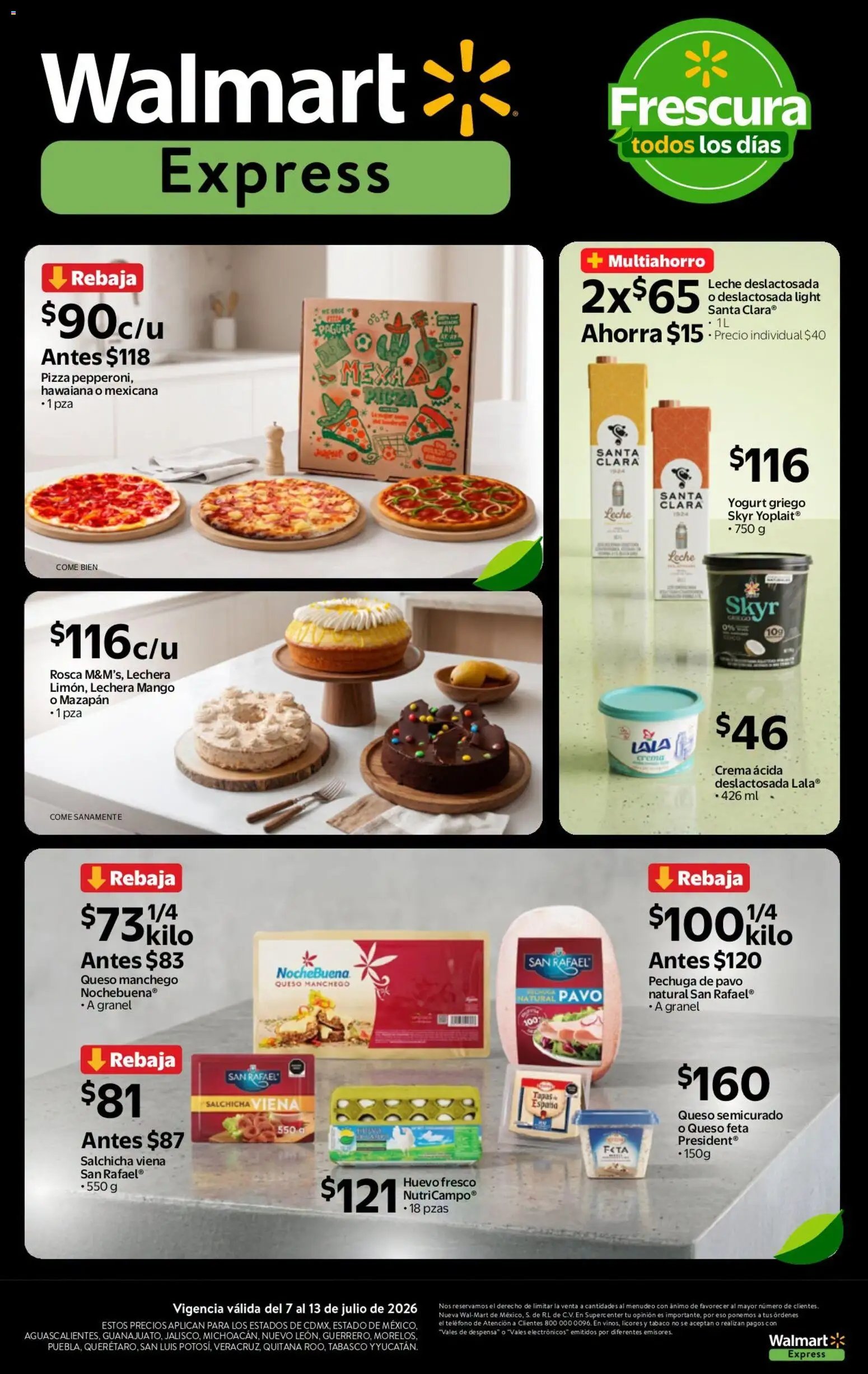 Walmart Express oferta desde 07/07/2026 Walmart Express folleto Calidad a precios bajos
