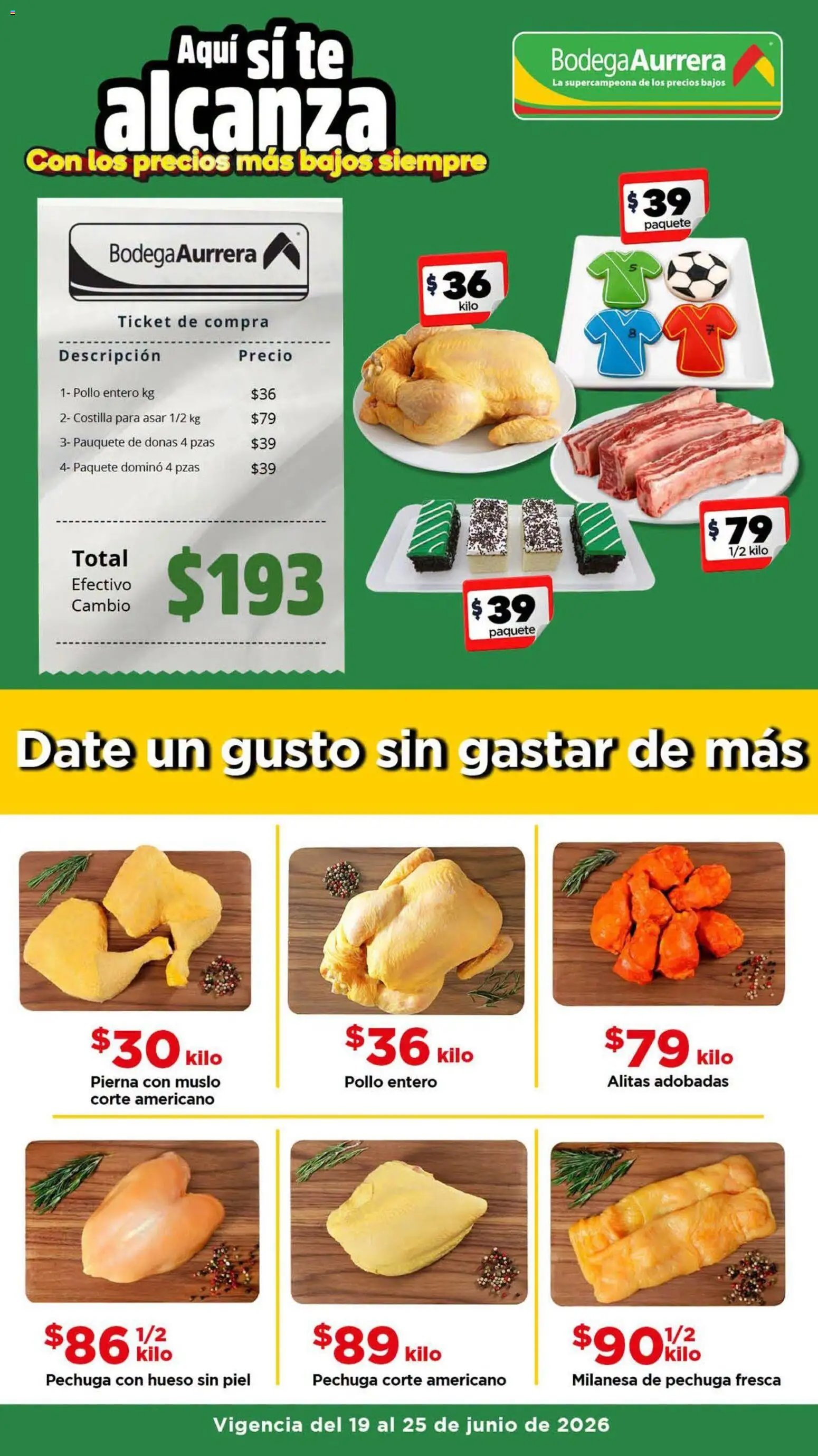 Bodega Aurrerá oferta desde 19/06/2026 Bodega Aurrerá folleto Ofertas