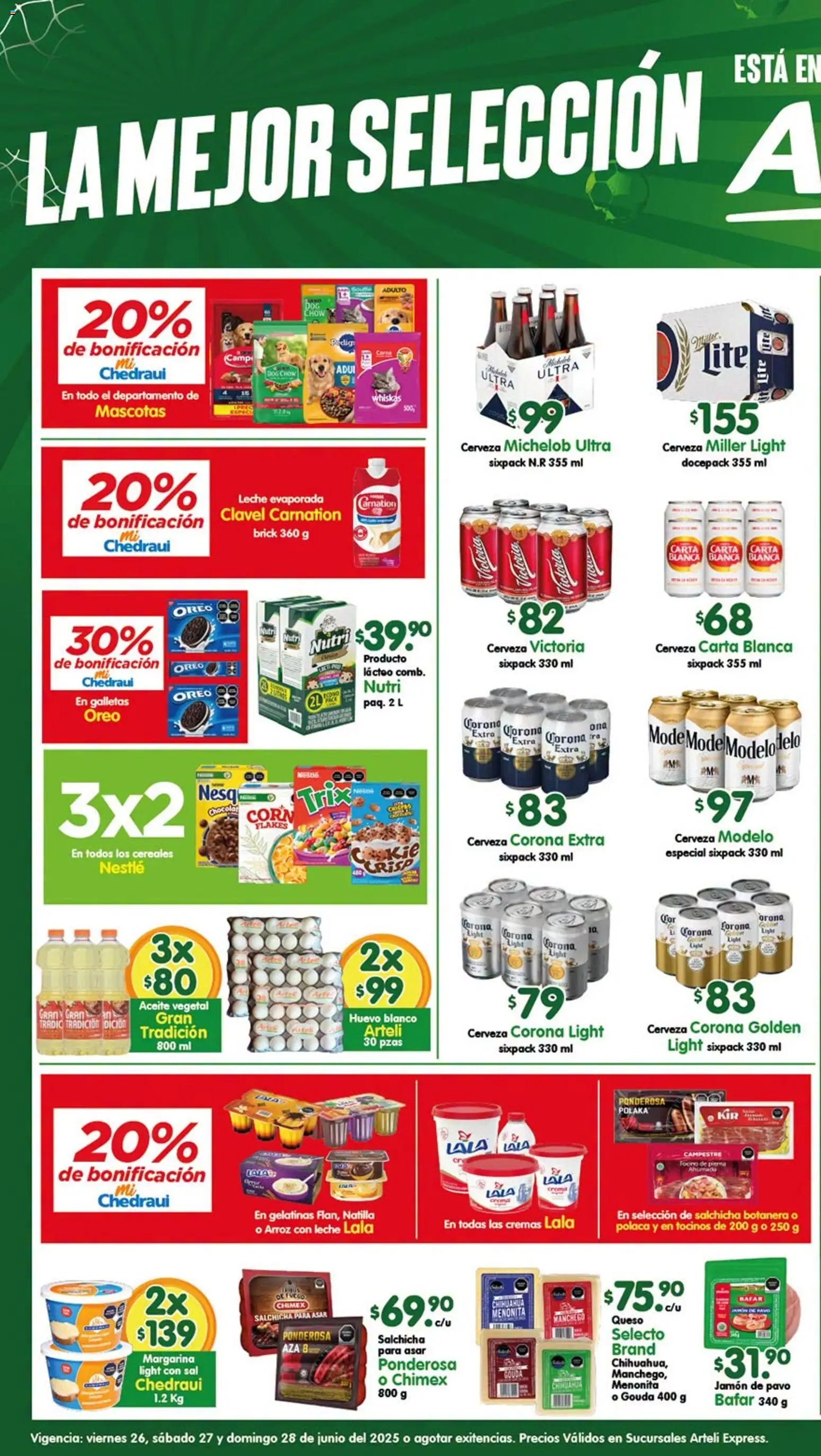 Arteli oferta desde 26/06/2026 Arteli folleto Express