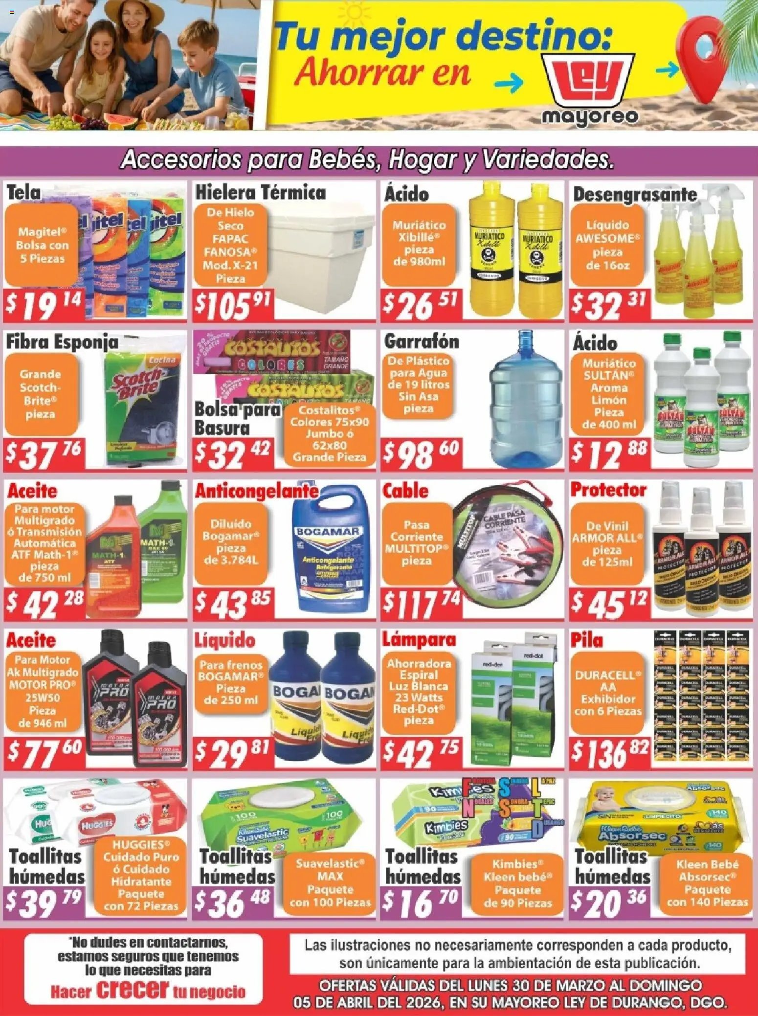 Casa Ley oferta desde 30/03/2026 Casa Ley folleto  (2026-03-30 - 2026-04-05)