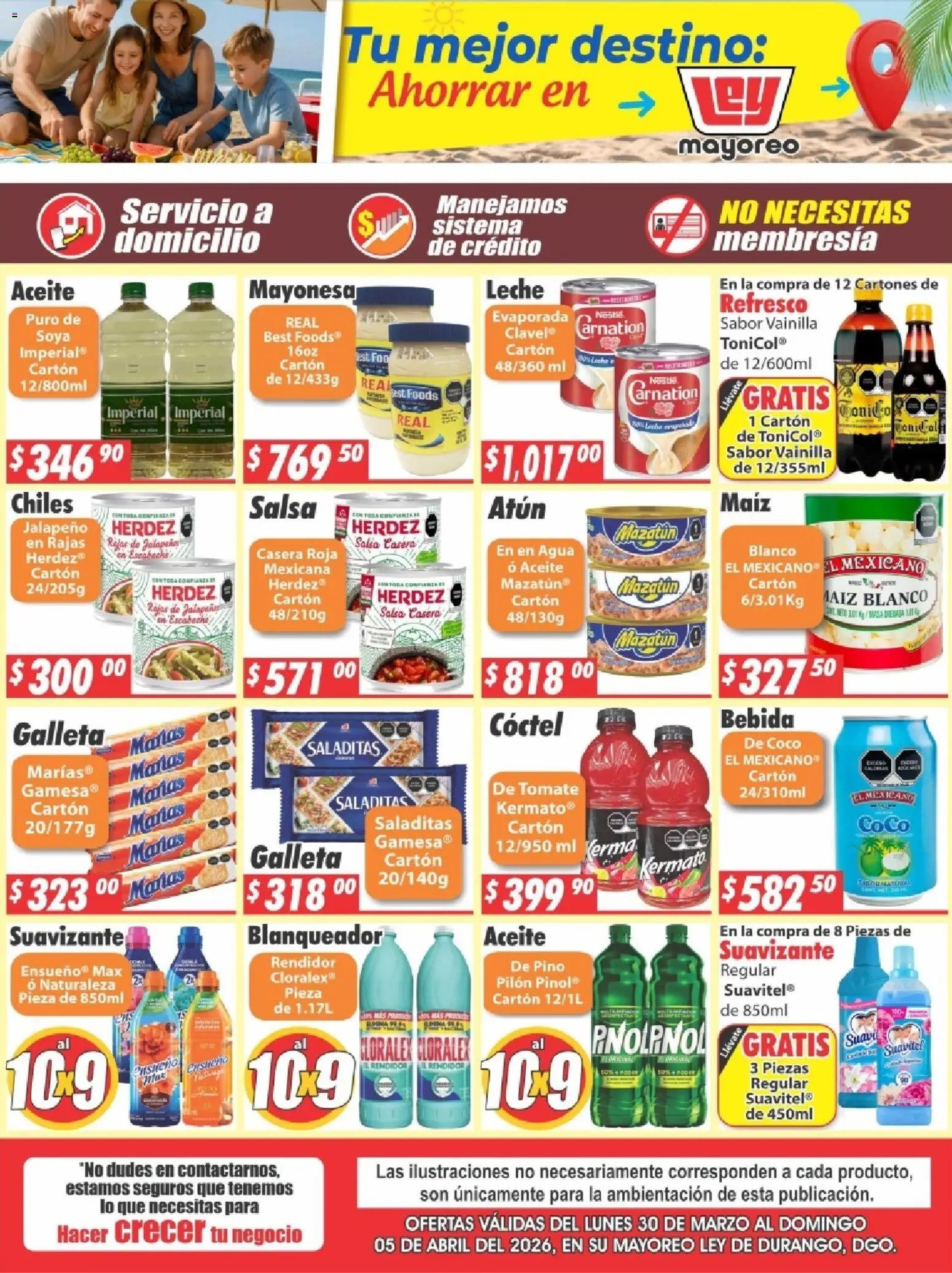 Casa Ley oferta desde 30/03/2026 Casa Ley folleto  (2026-03-30 - 2026-04-05)