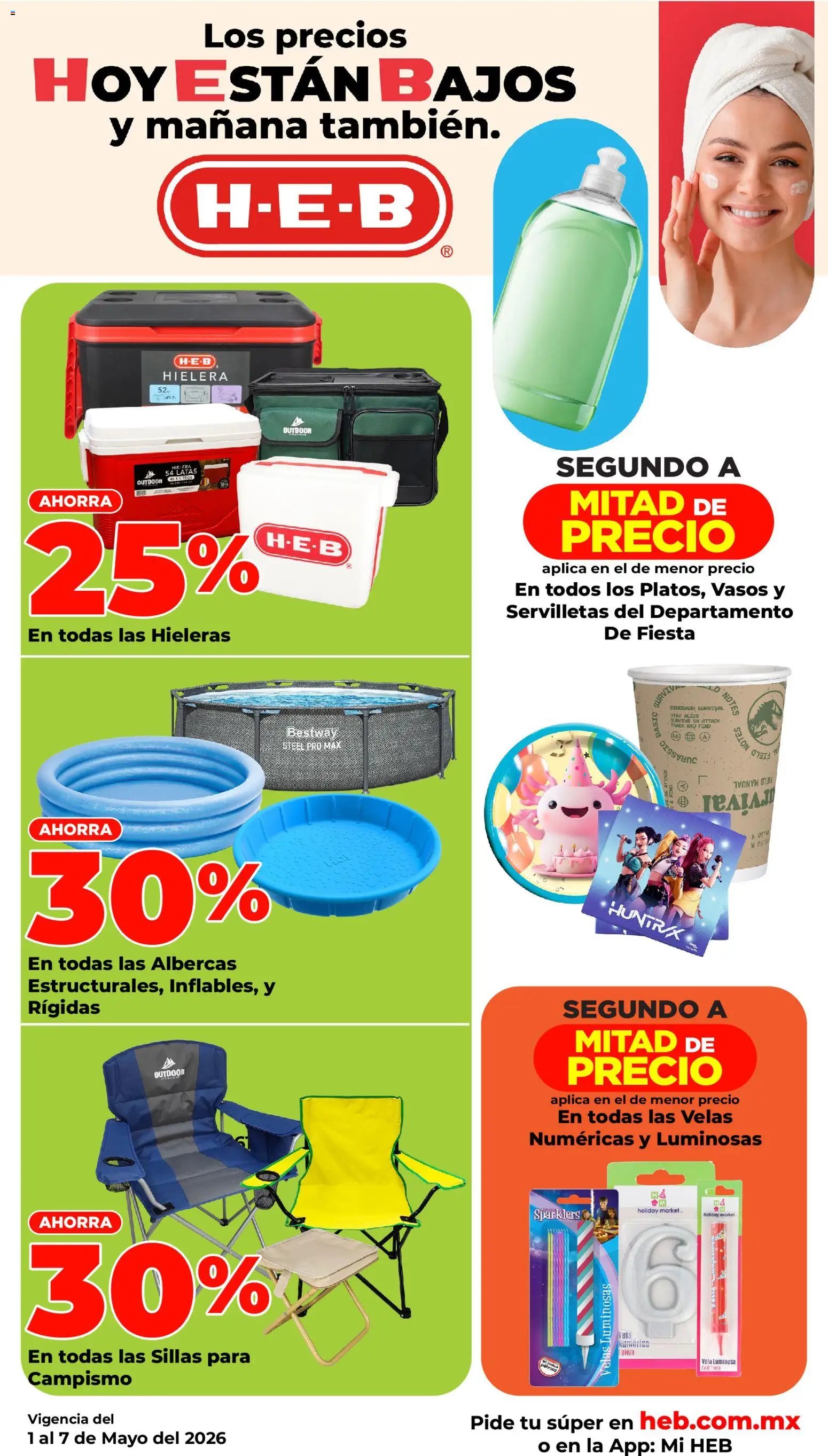 H-E-B oferta desde 01/05/2026 H-E-B folleto Calidad (2026-05-01 - 2026-05-07)