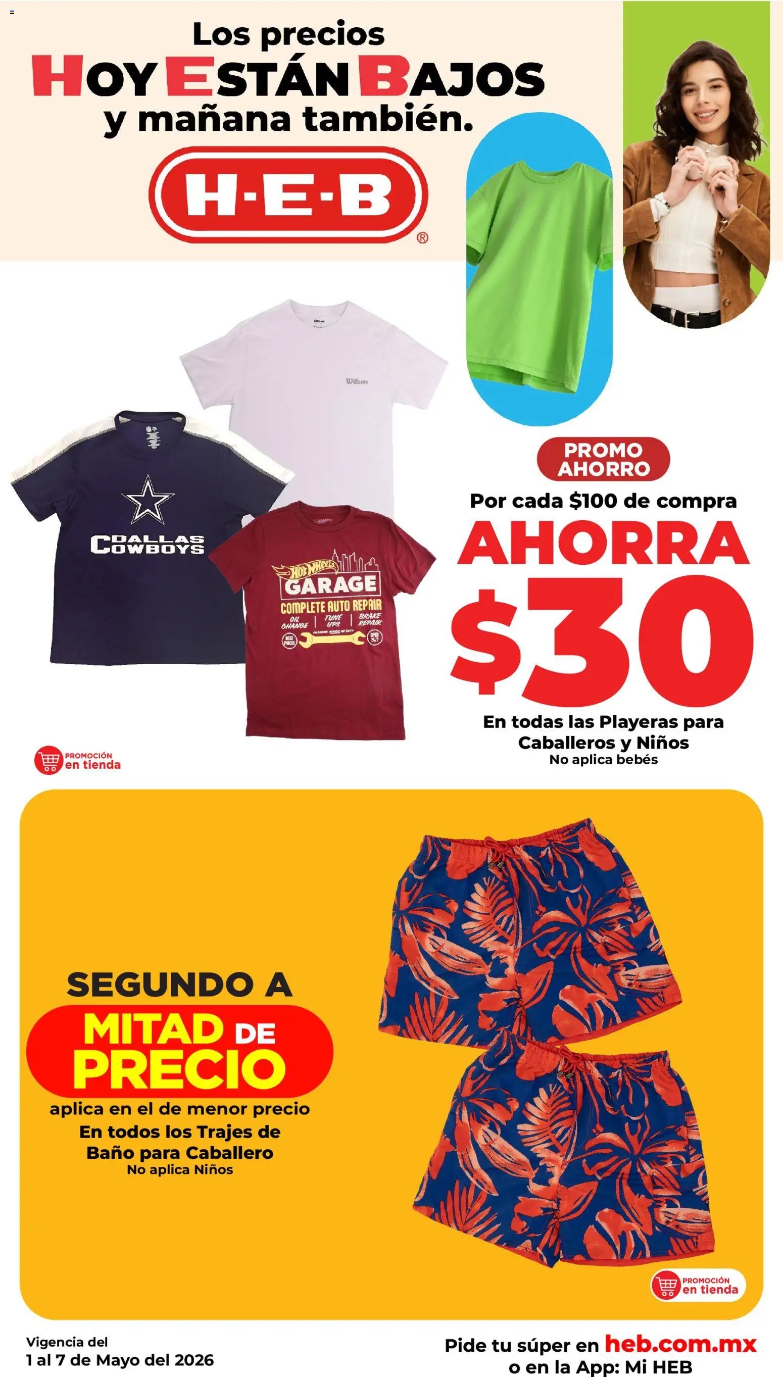 H-E-B oferta desde 01/05/2026 H-E-B folleto Calidad (2026-05-01 - 2026-05-07)