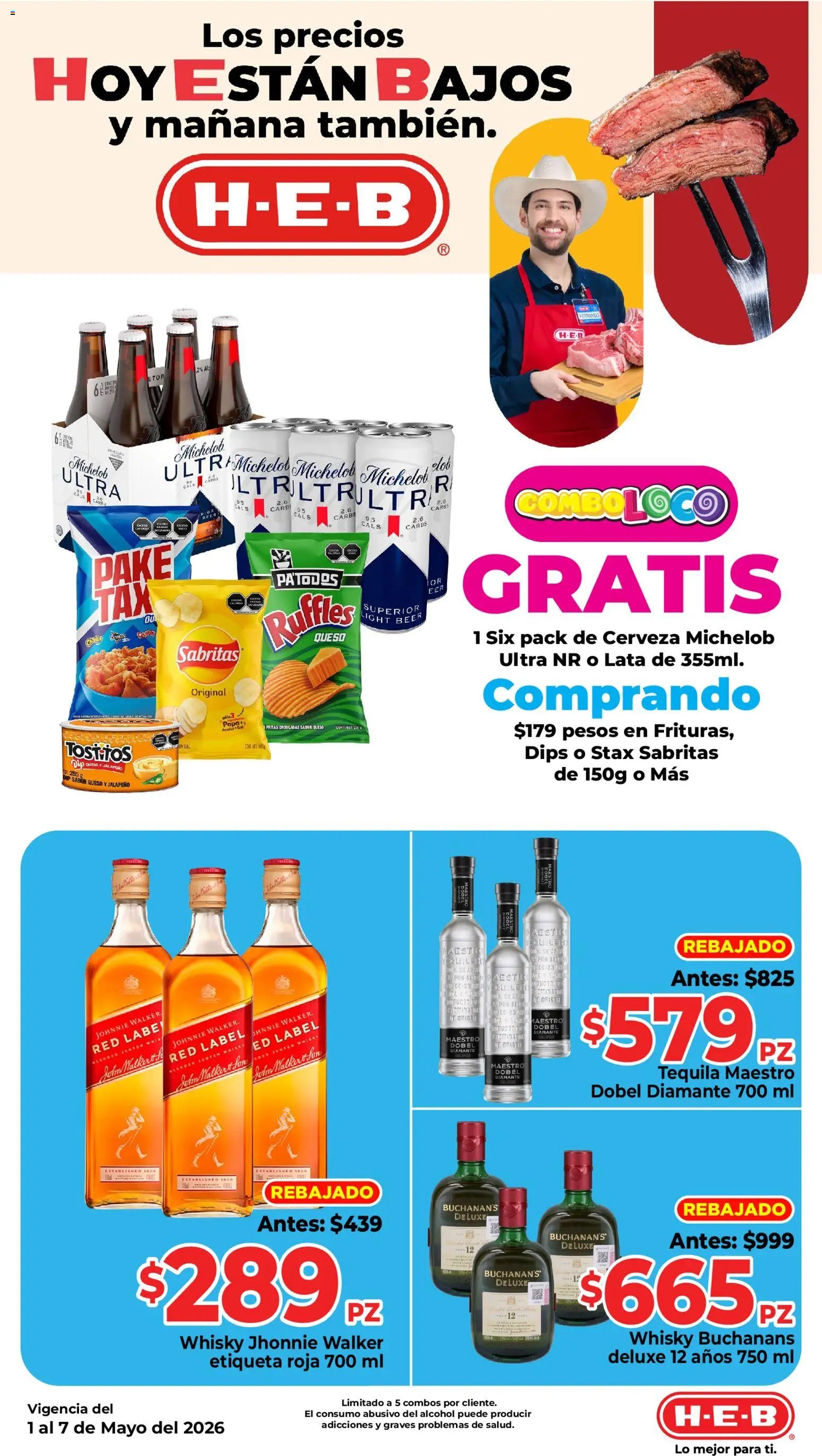 H-E-B oferta desde 01/05/2026 H-E-B folleto Calidad (2026-05-01 - 2026-05-07)