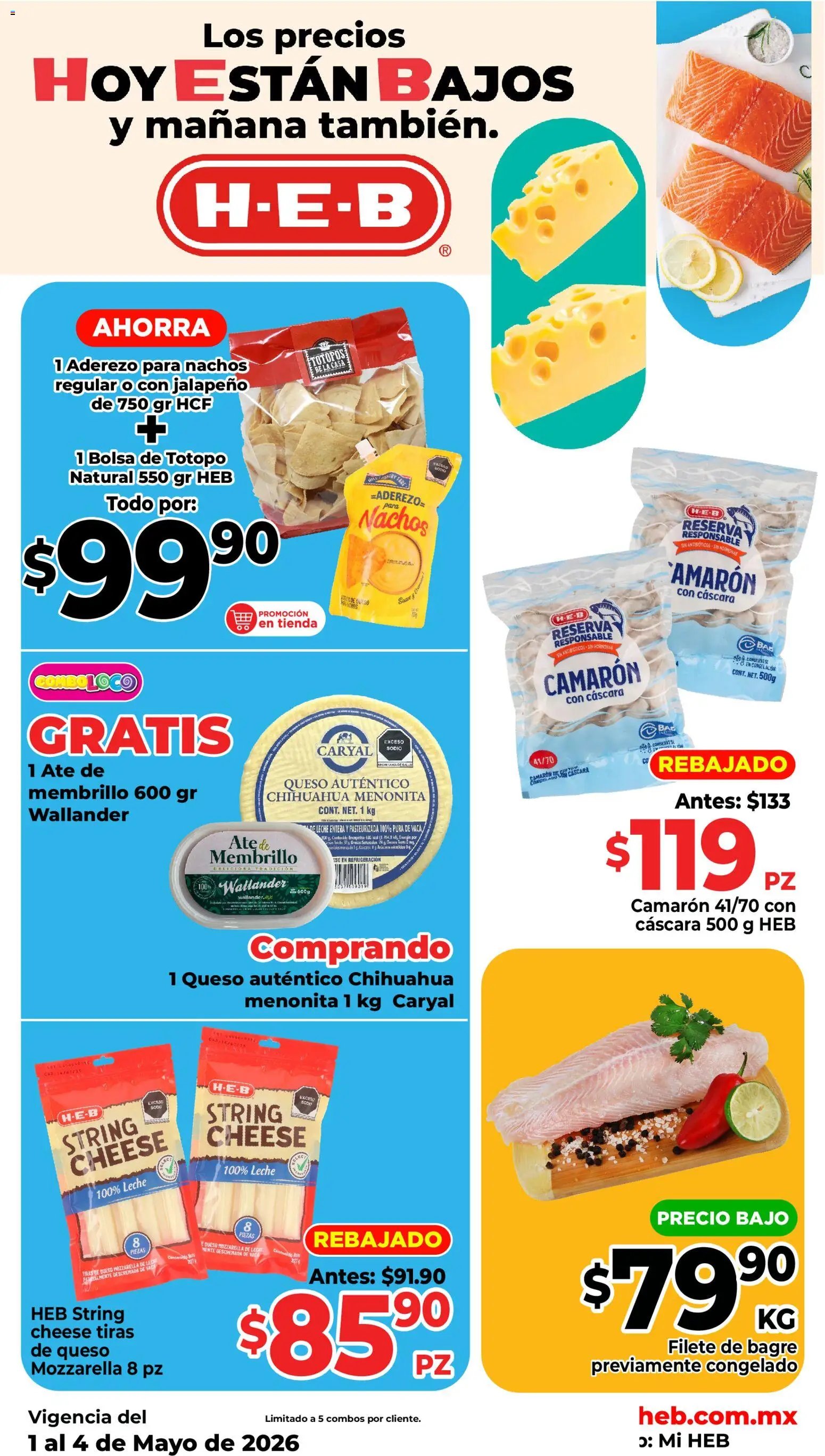 H-E-B oferta desde 01/05/2026 H-E-B folleto Calidad (2026-05-01 - 2026-05-07)