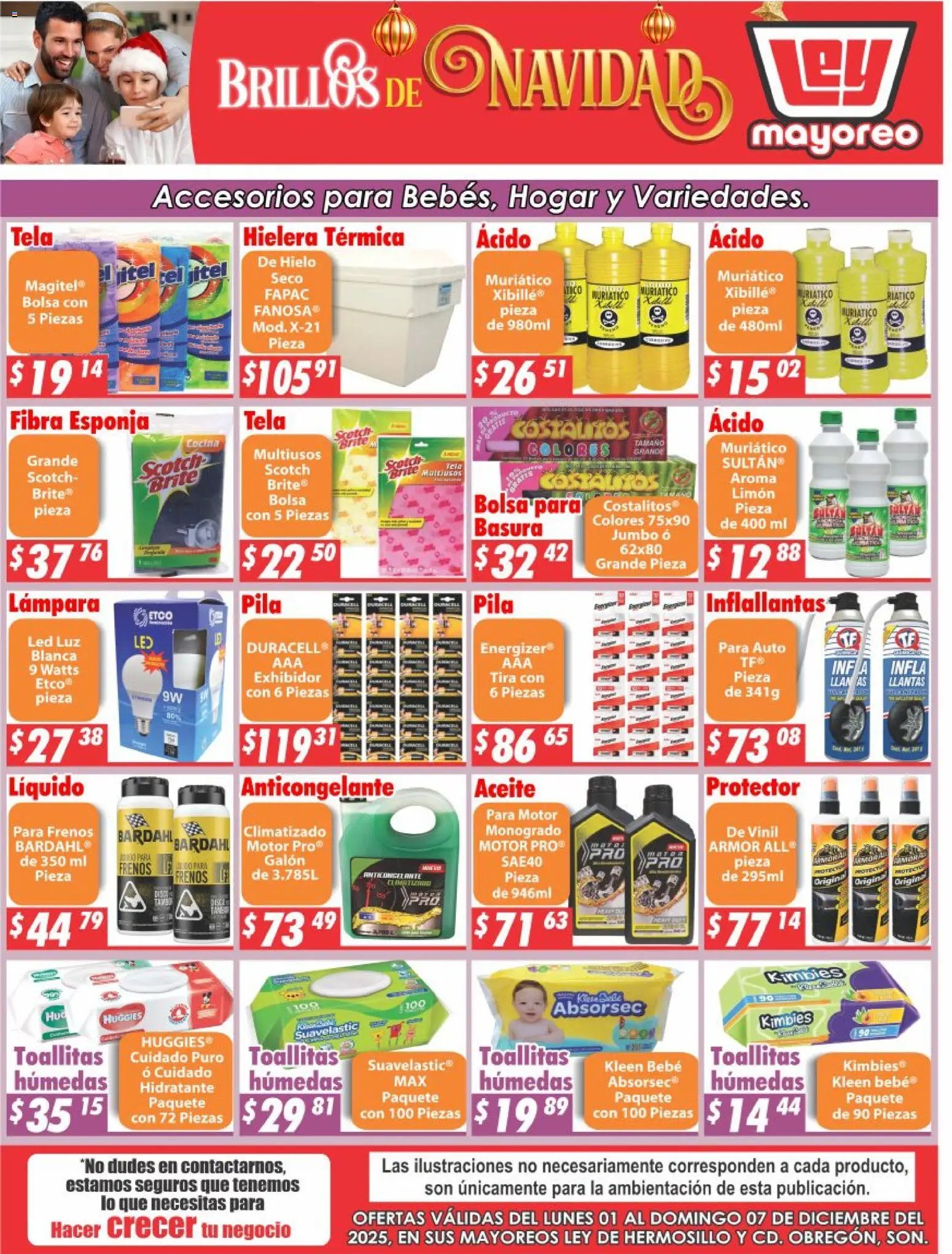 Casa Ley oferta desde 01/12/2025 Folleto Hermosillo (2025-12-01 - 2025-12-07)