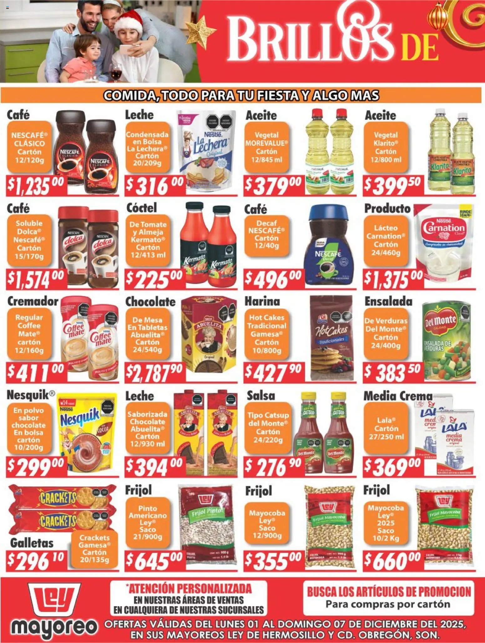 Casa Ley oferta desde 01/12/2025 Folleto Hermosillo (2025-12-01 - 2025-12-07)