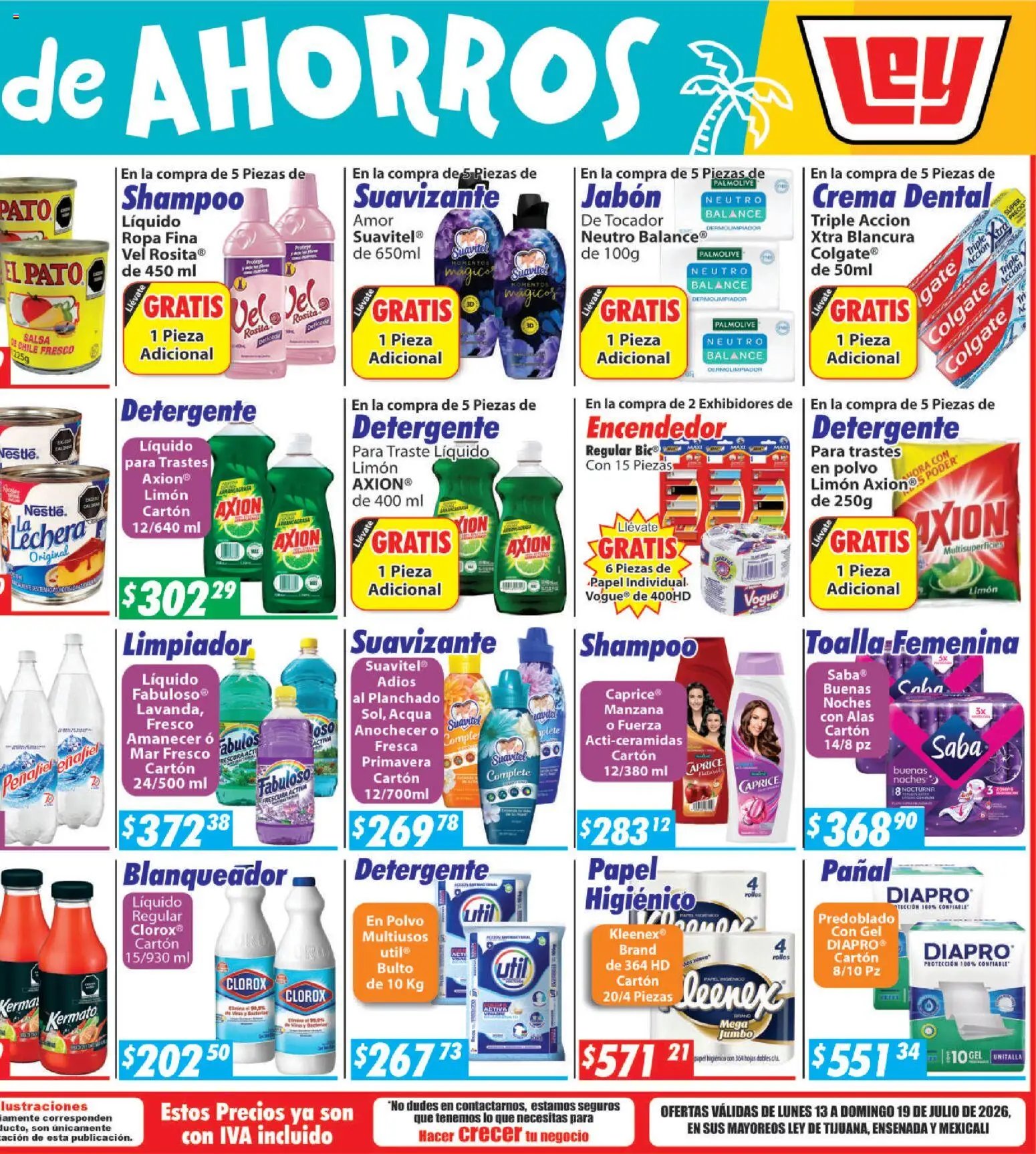 Casa Ley oferta desde 13/07/2026 Casa Ley folleto Frontera