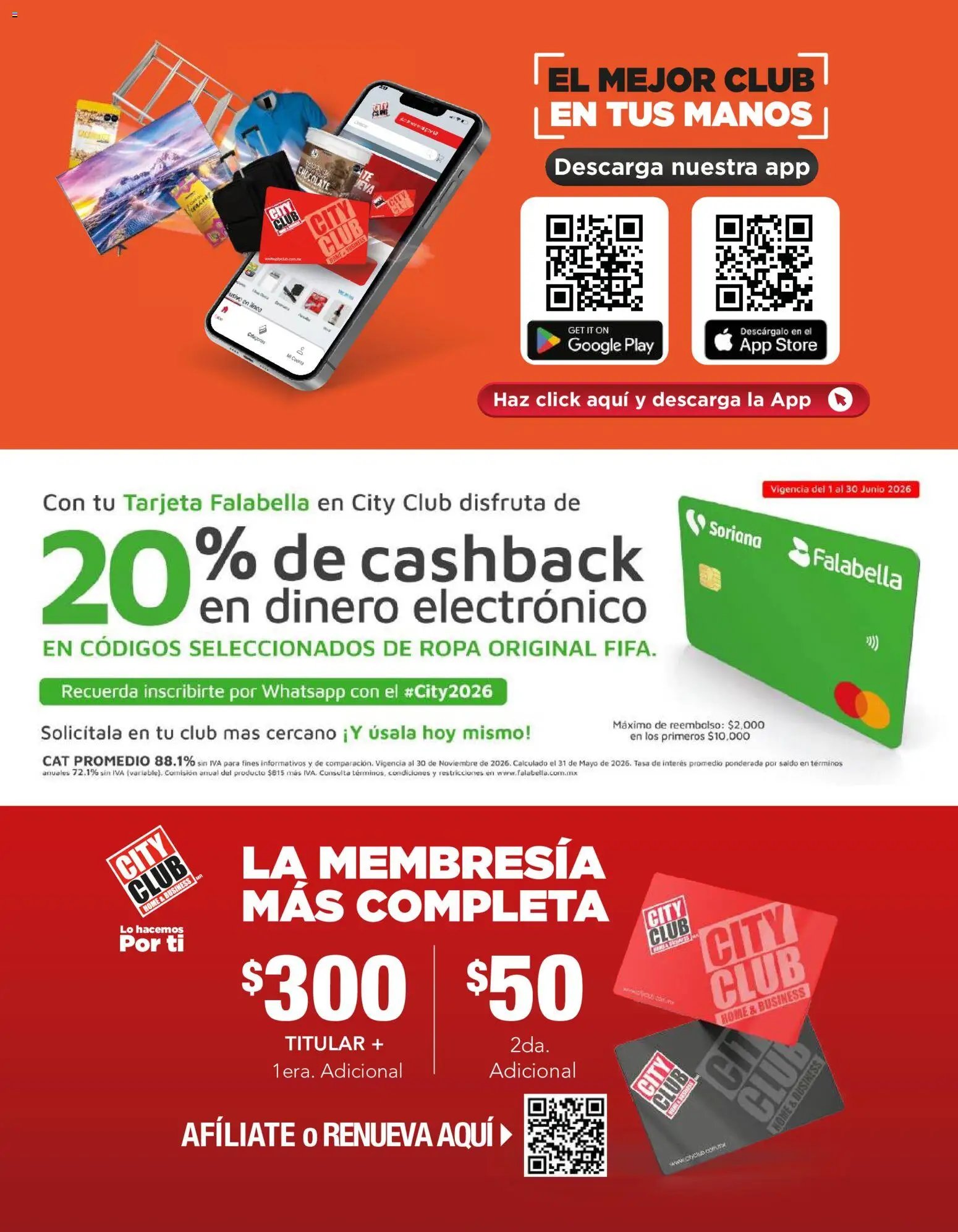 City Club oferta desde 01/06/2026 City Club catálogo