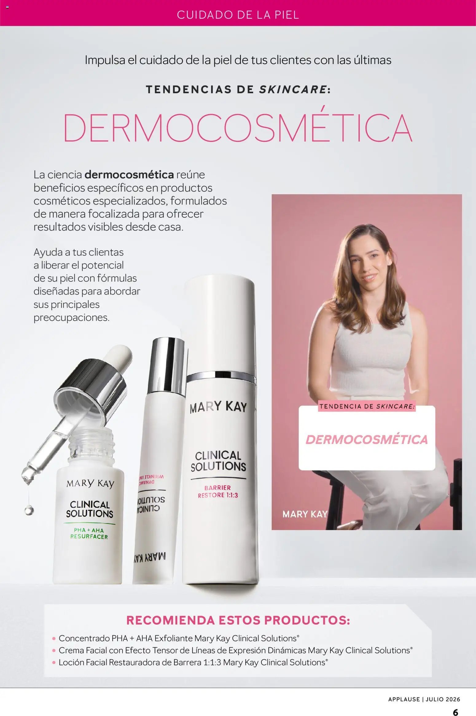 Mary Kay oferta desde 01/07/2026 Catálogo Mary Kay Applause 2026