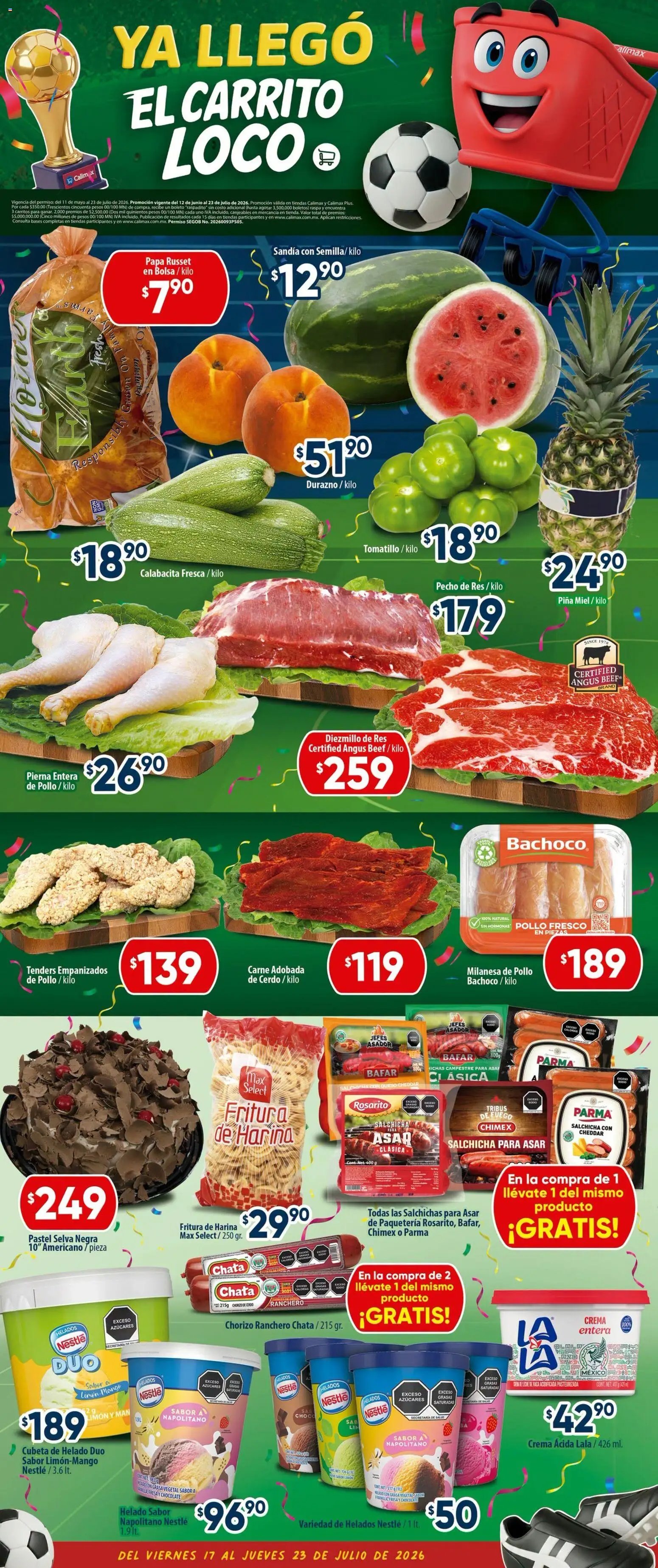 Calimax oferta desde 17/07/2026 Calimax folleto Ensenada