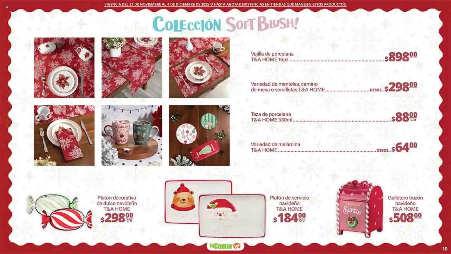 La Comer oferta desde 21/11/2025 Folleto Felices Fiestas (2025-11-21 - 2025-12-04)