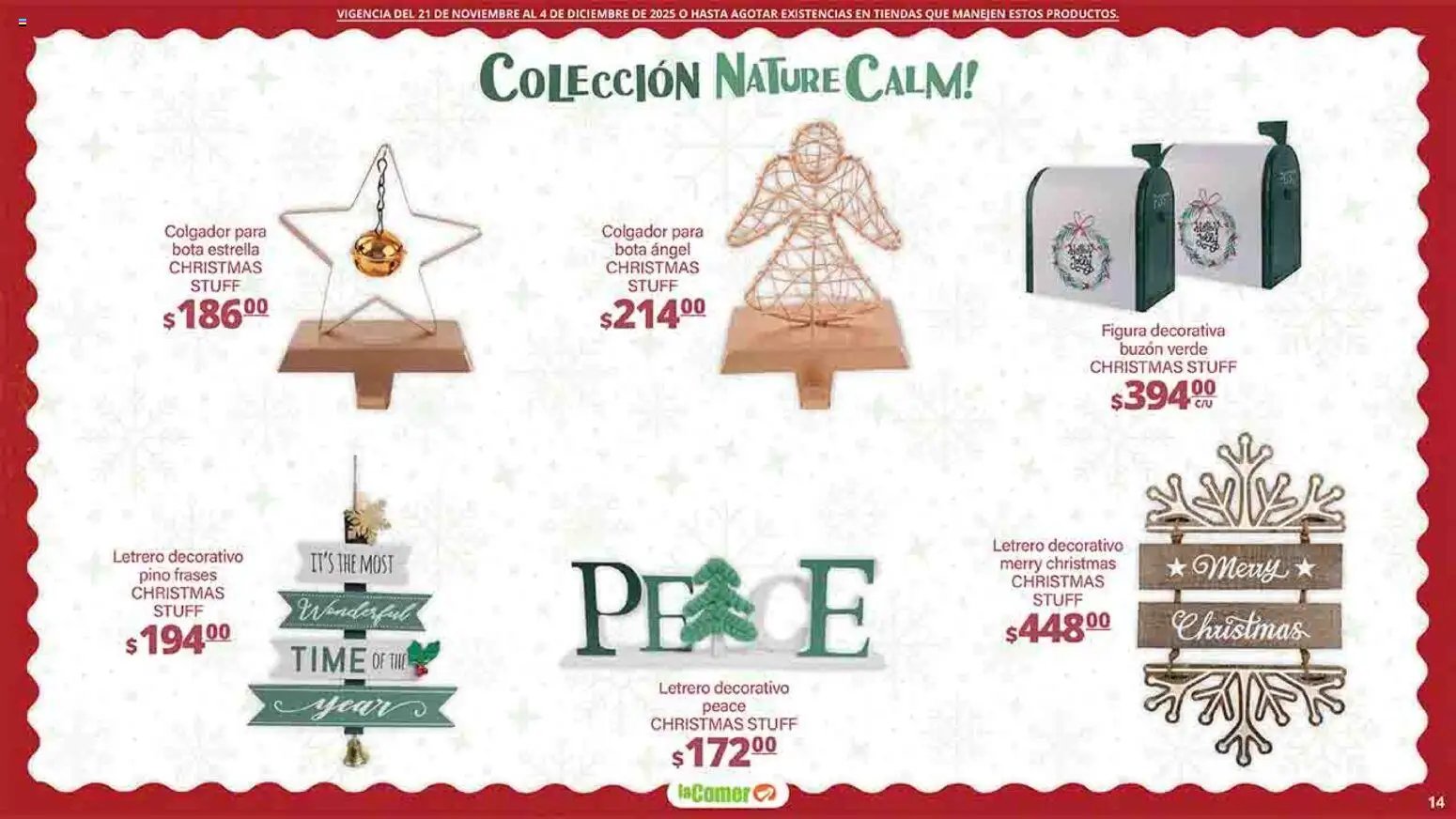 La Comer oferta desde 21/11/2025 Folleto Felices Fiestas (2025-11-21 - 2025-12-04)