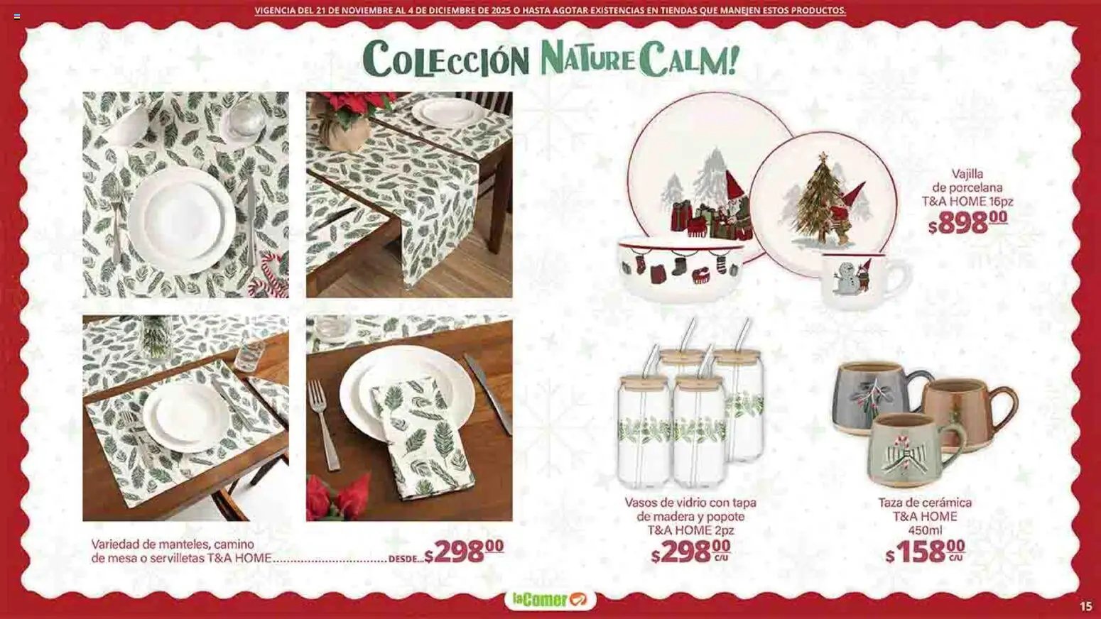 La Comer oferta desde 21/11/2025 Folleto Felices Fiestas (2025-11-21 - 2025-12-04)