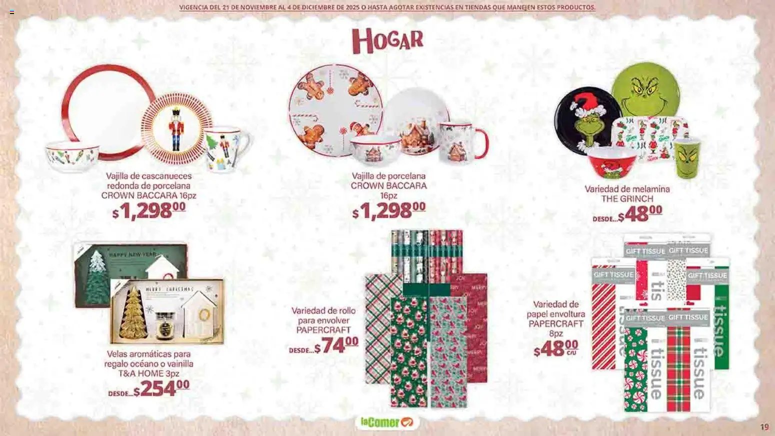 La Comer oferta desde 21/11/2025 Folleto Felices Fiestas (2025-11-21 - 2025-12-04)