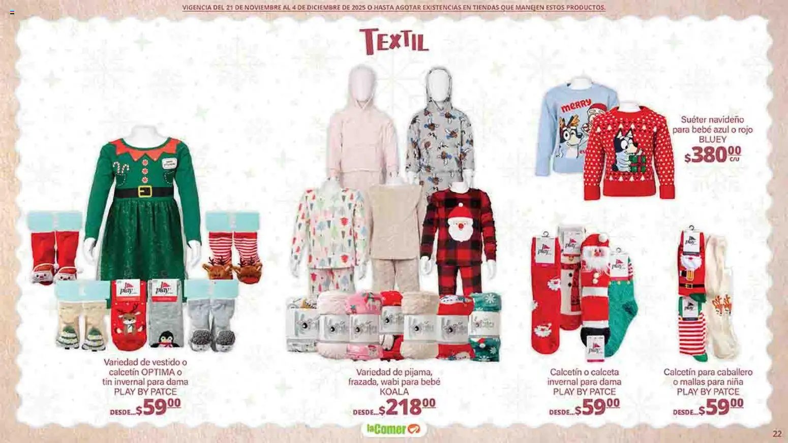 La Comer oferta desde 21/11/2025 Folleto Felices Fiestas (2025-11-21 - 2025-12-04)