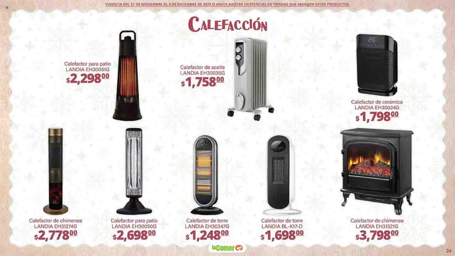 La Comer oferta desde 21/11/2025 Folleto Felices Fiestas (2025-11-21 - 2025-12-04)