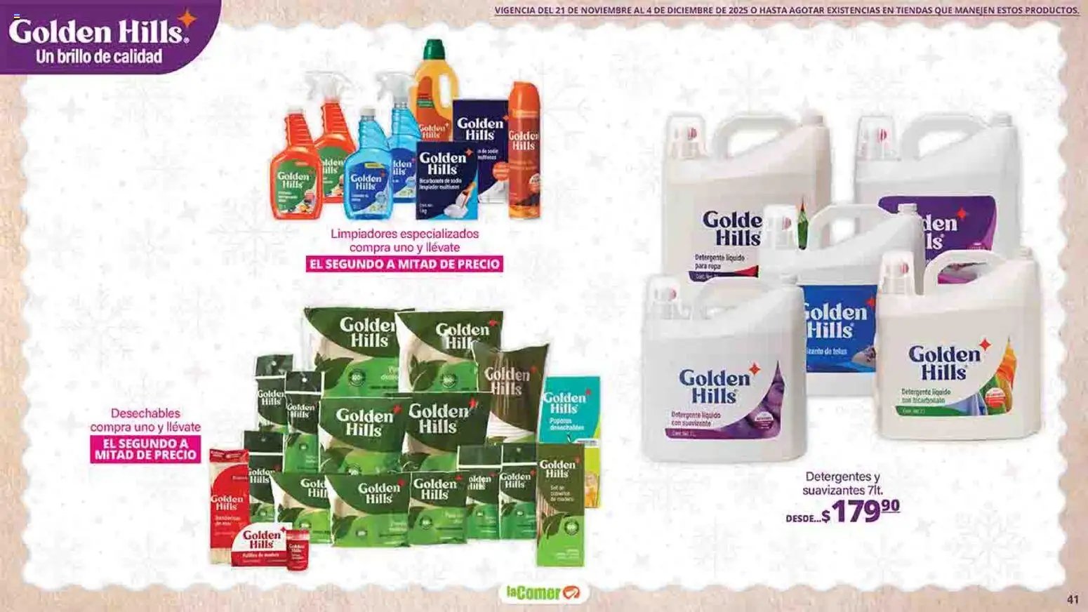 La Comer oferta desde 21/11/2025 Folleto Felices Fiestas (2025-11-21 - 2025-12-04)