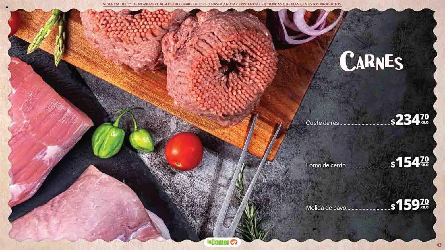 La Comer oferta desde 21/11/2025 Folleto Felices Fiestas (2025-11-21 - 2025-12-04)