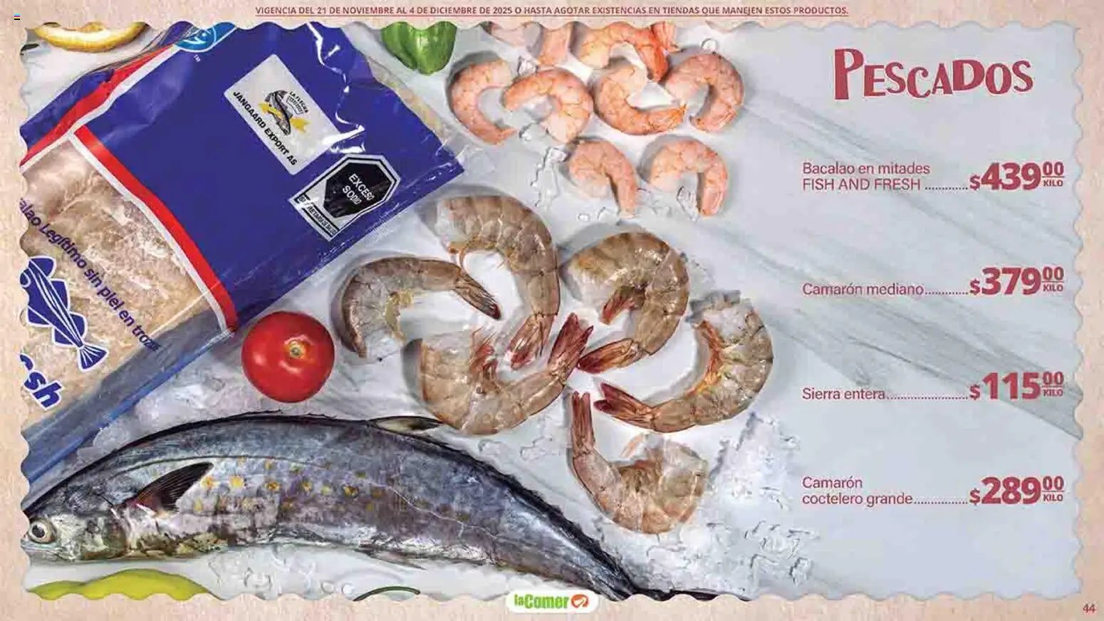 La Comer oferta desde 21/11/2025 Folleto Felices Fiestas (2025-11-21 - 2025-12-04)