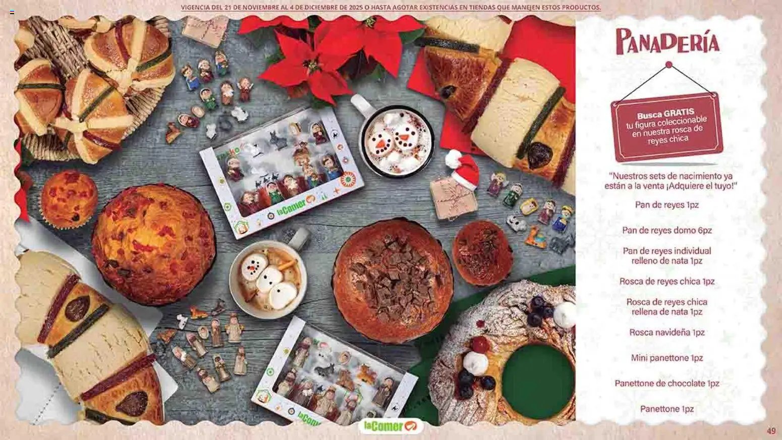 La Comer oferta desde 21/11/2025 Folleto Felices Fiestas (2025-11-21 - 2025-12-04)