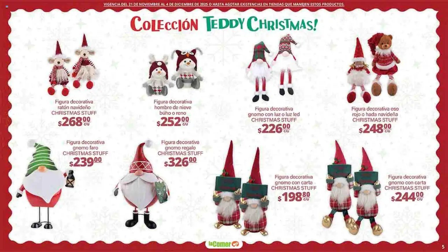La Comer oferta desde 21/11/2025 Folleto Felices Fiestas (2025-11-21 - 2025-12-04)