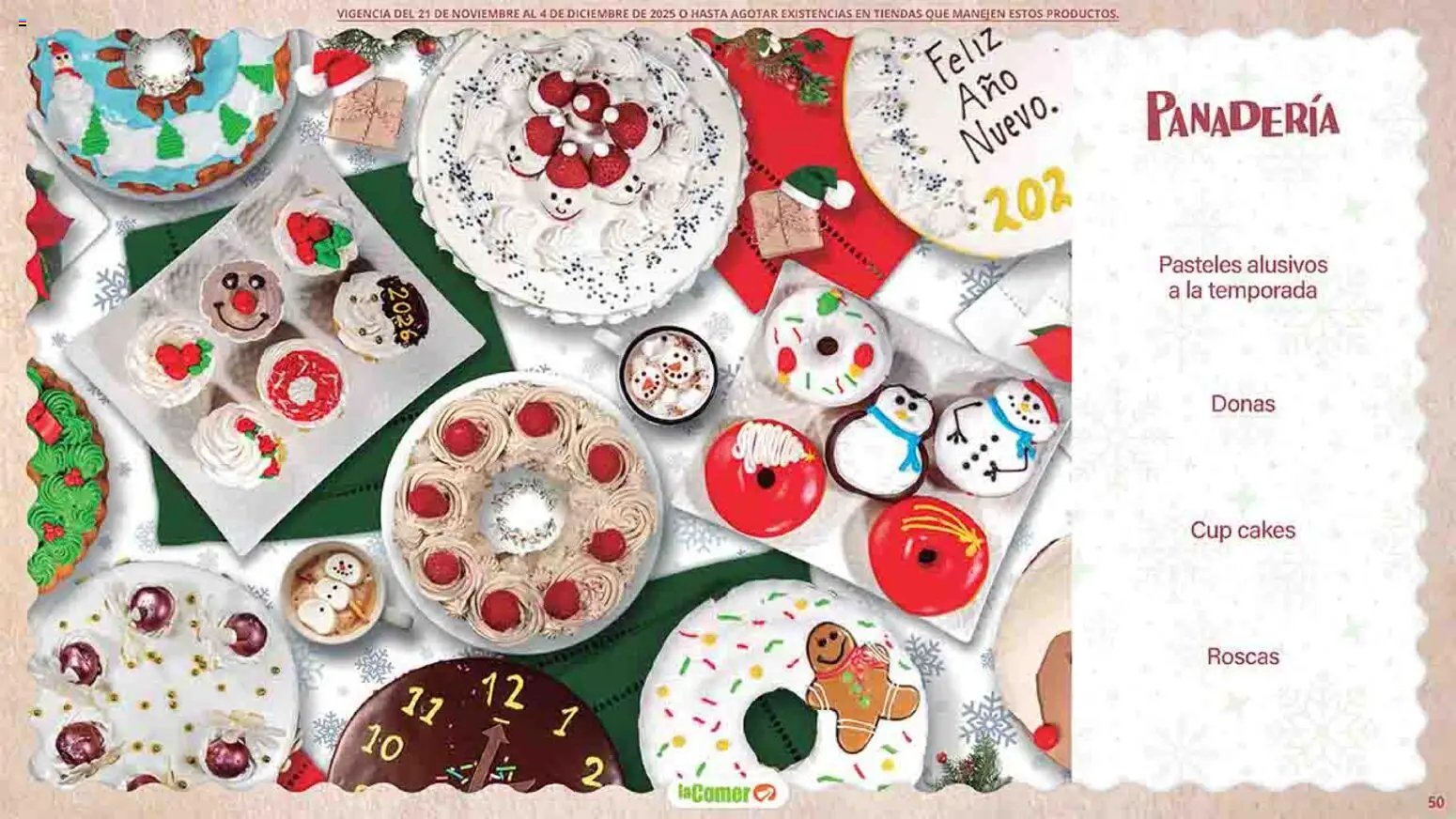 La Comer oferta desde 21/11/2025 Folleto Felices Fiestas (2025-11-21 - 2025-12-04)