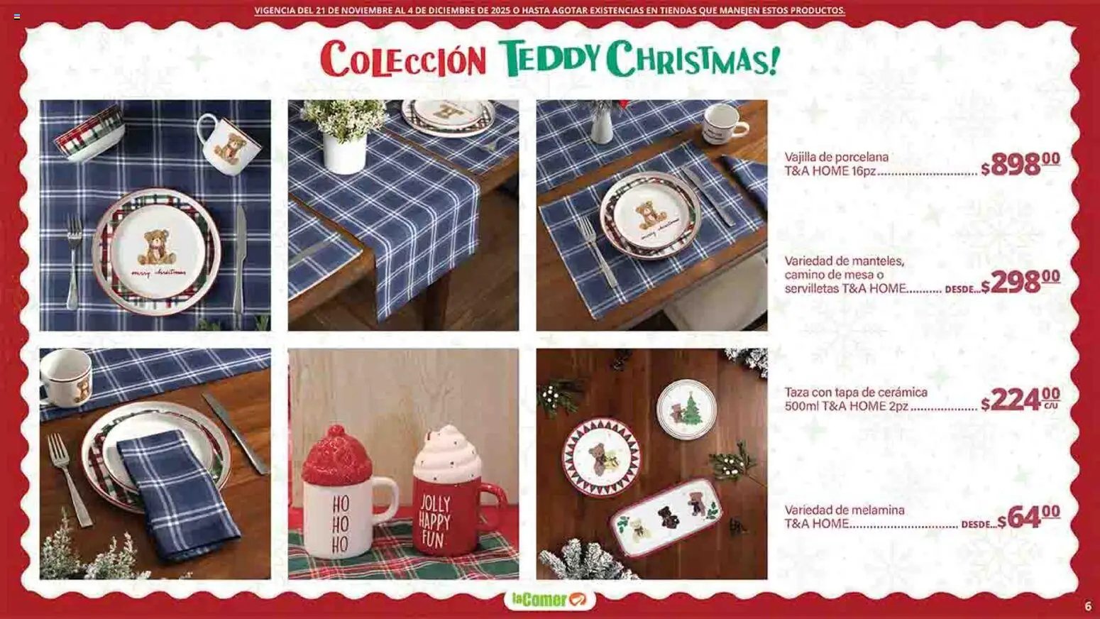 La Comer oferta desde 21/11/2025 Folleto Felices Fiestas (2025-11-21 - 2025-12-04)