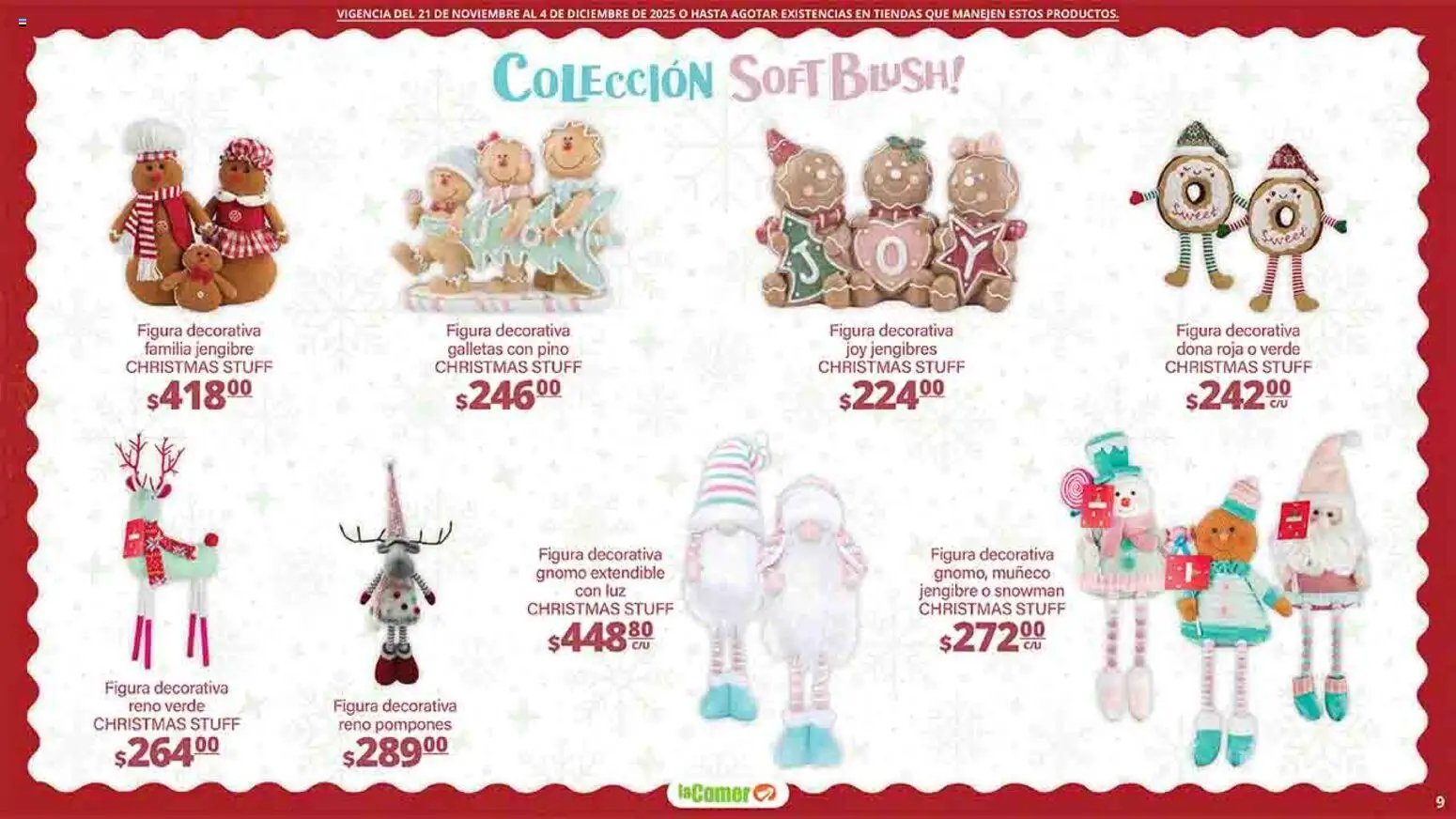 La Comer oferta desde 21/11/2025 Folleto Felices Fiestas (2025-11-21 - 2025-12-04)